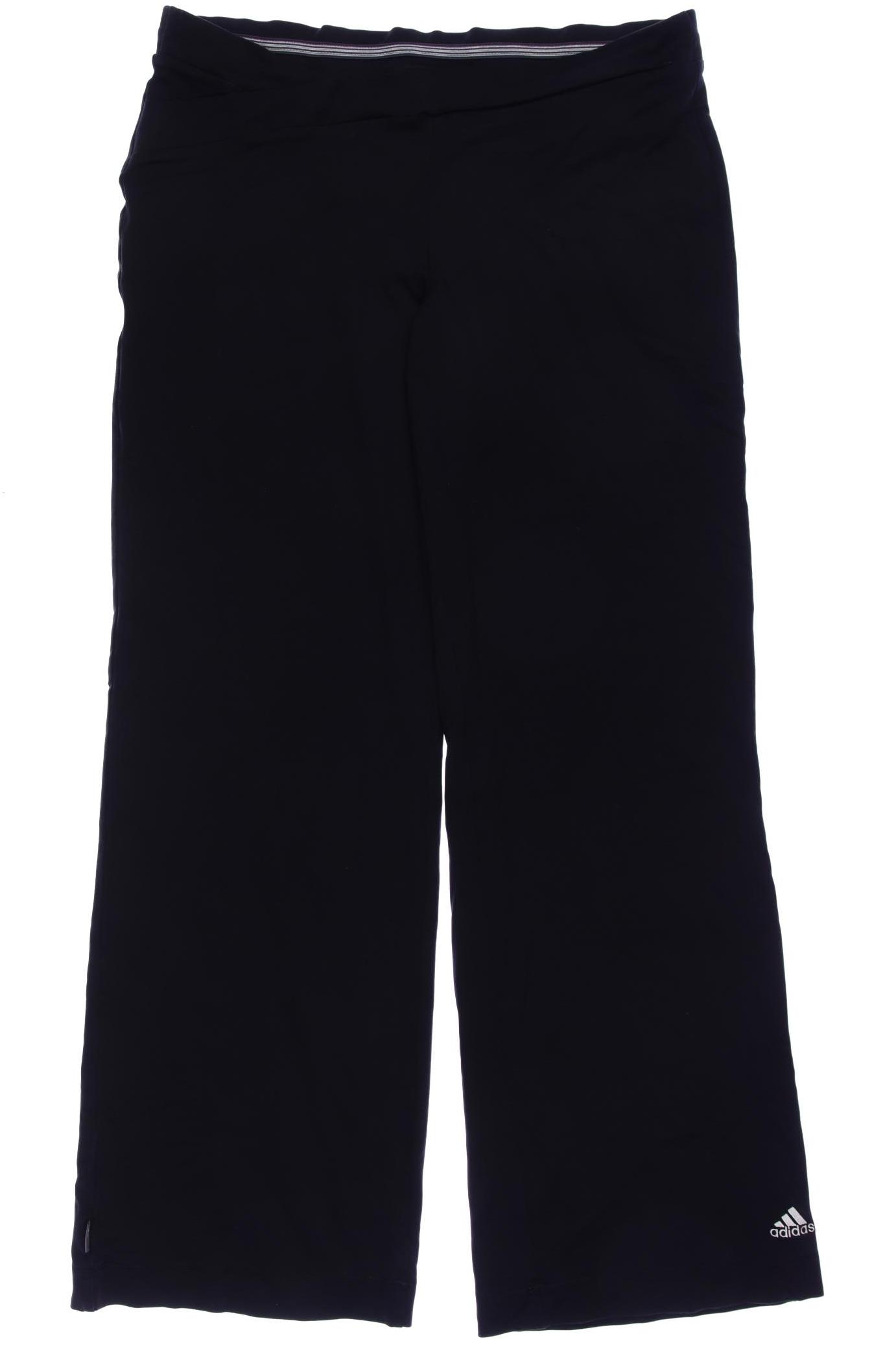 

adidas Damen Stoffhose, schwarz, Gr. 42