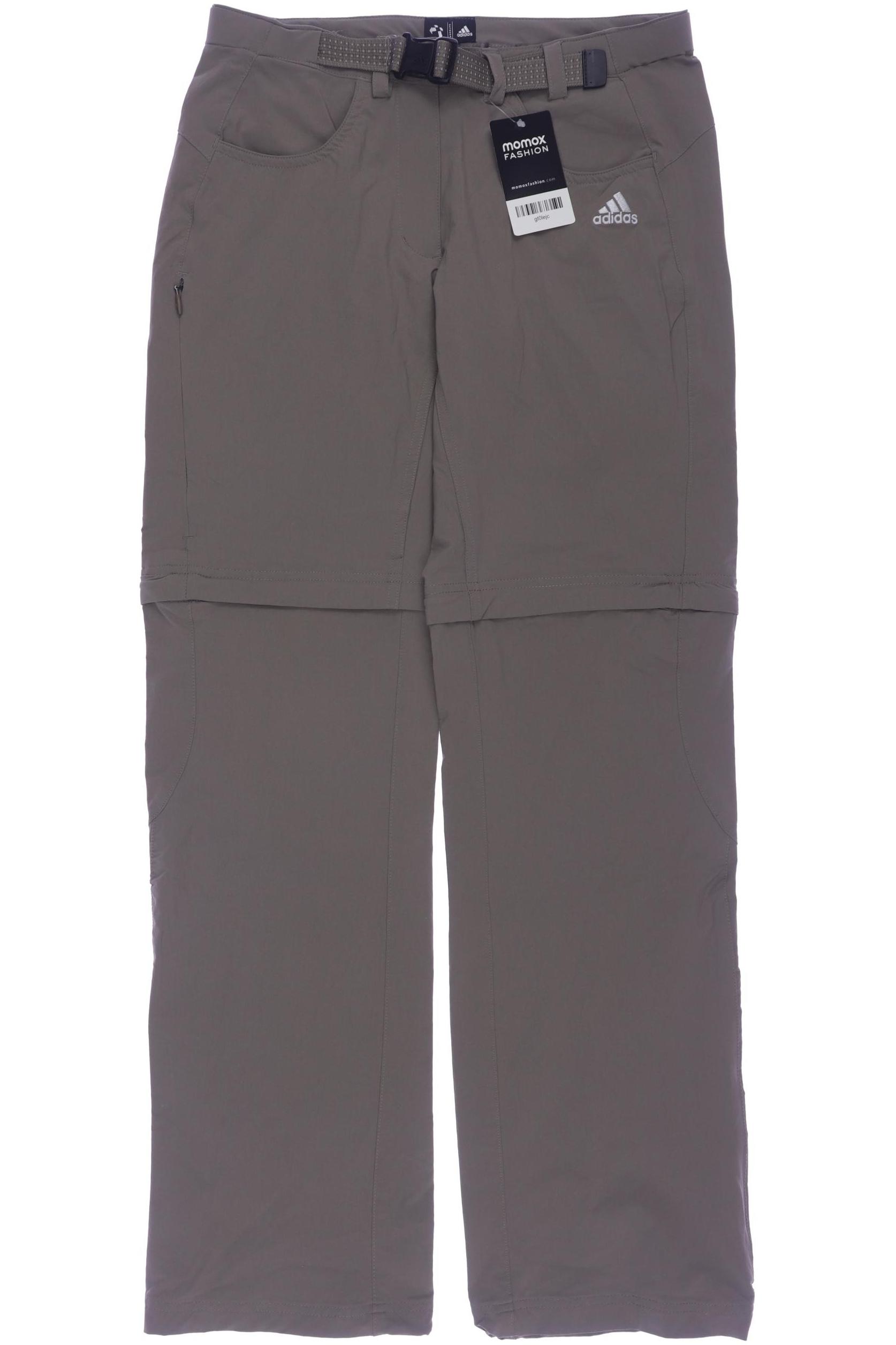 

adidas Damen Stoffhose, braun, Gr. 34