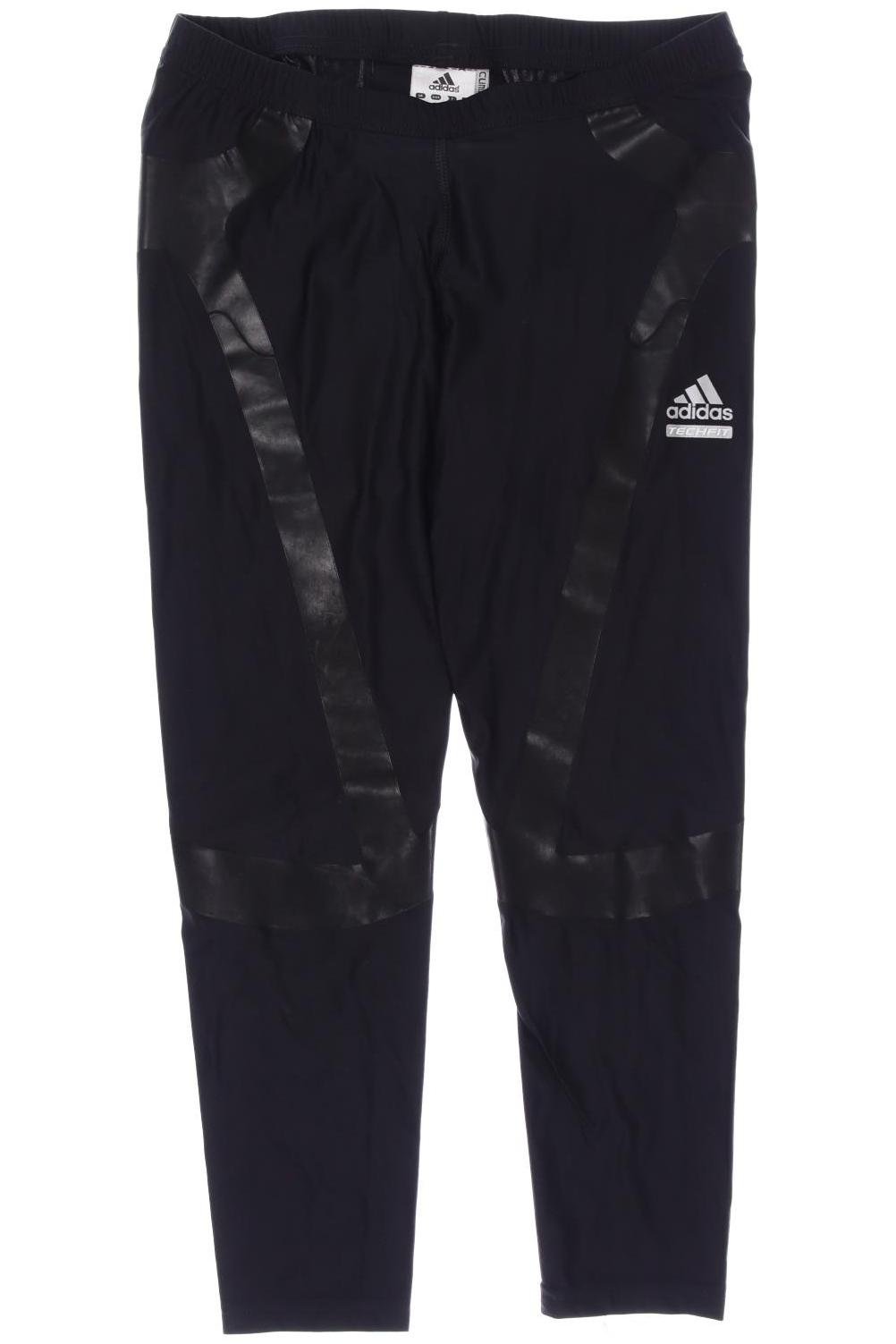 

adidas Damen Stoffhose, schwarz, Gr. 38