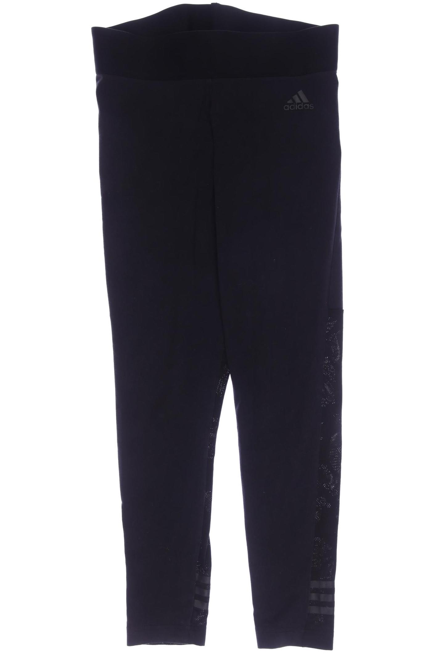 

adidas Damen Stoffhose, schwarz, Gr. 27