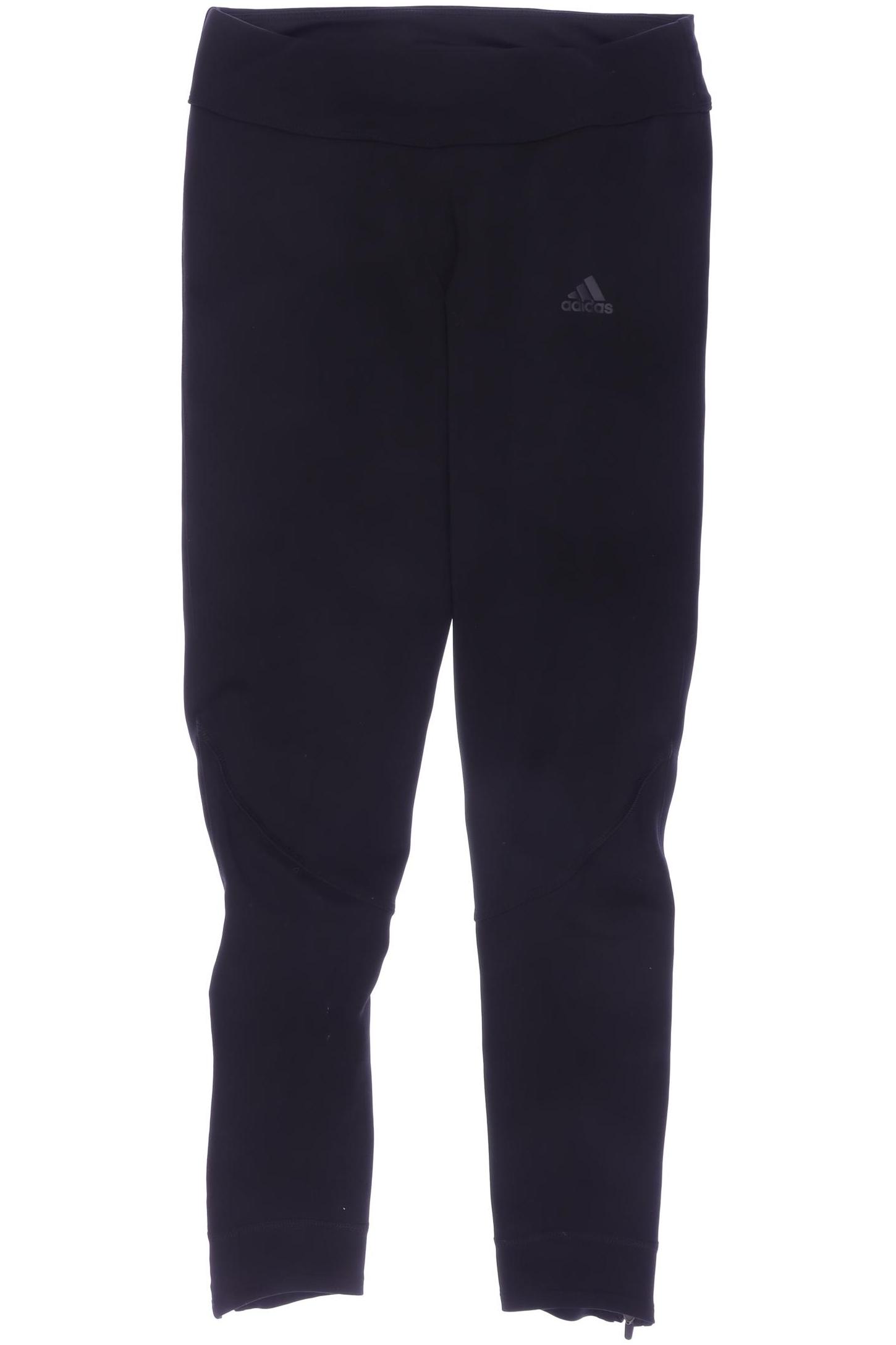 

adidas Damen Stoffhose, schwarz, Gr. 0