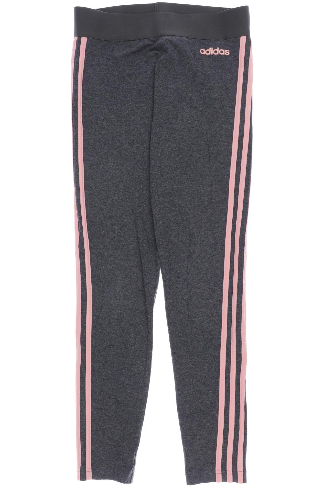 

adidas Damen Stoffhose, grau, Gr. 0