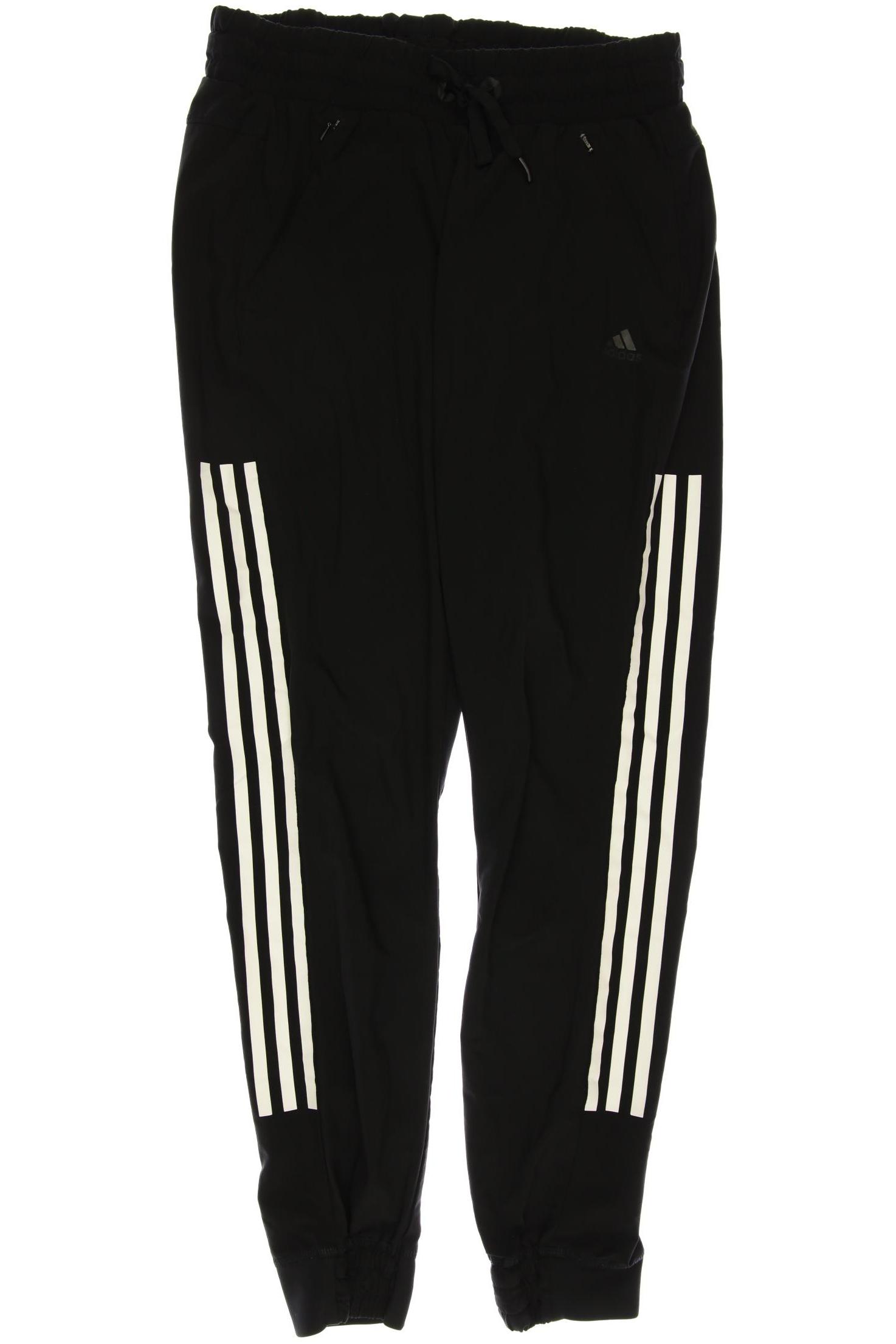 

adidas Damen Stoffhose, schwarz, Gr. 0