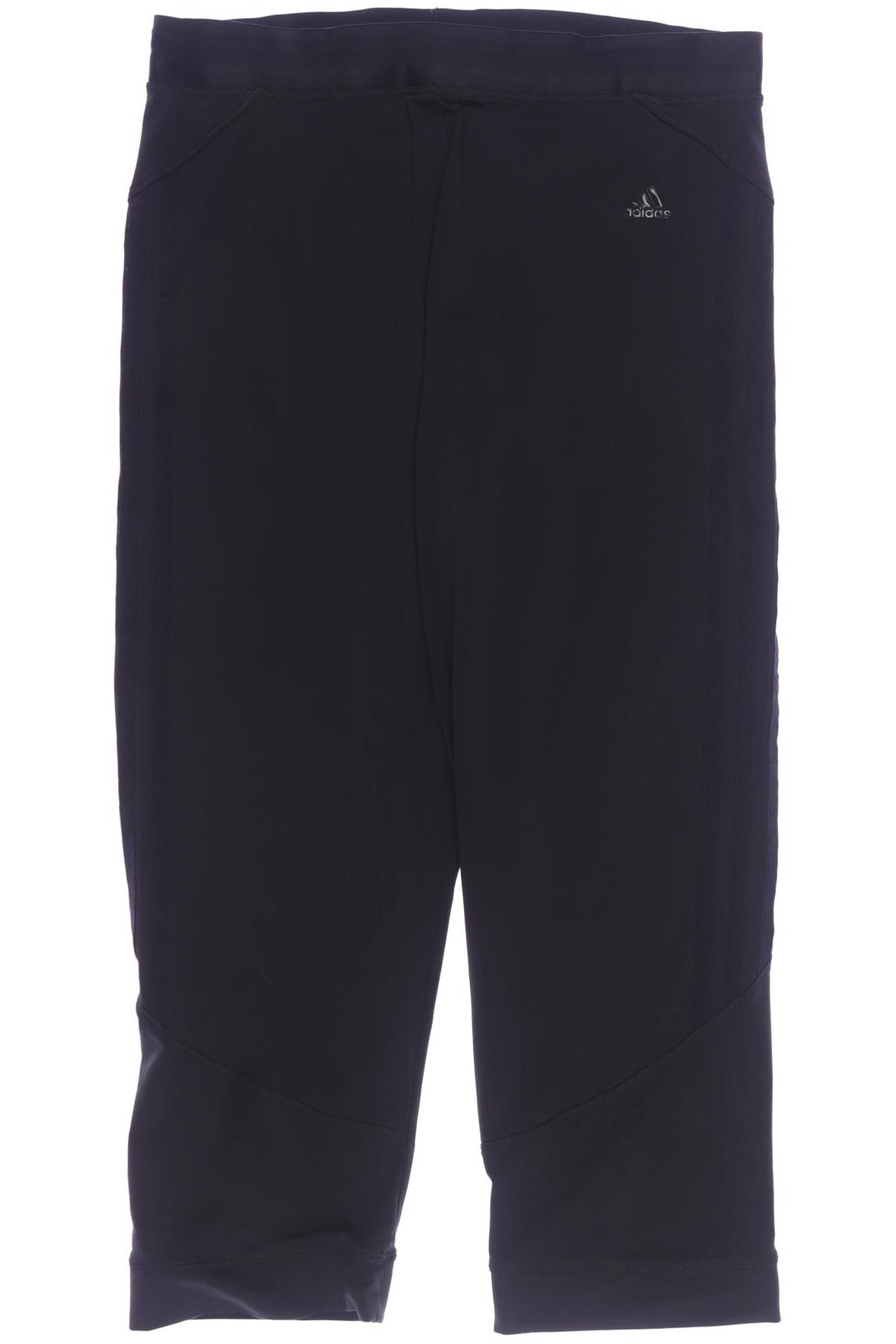 

adidas Damen Stoffhose, schwarz, Gr. 42