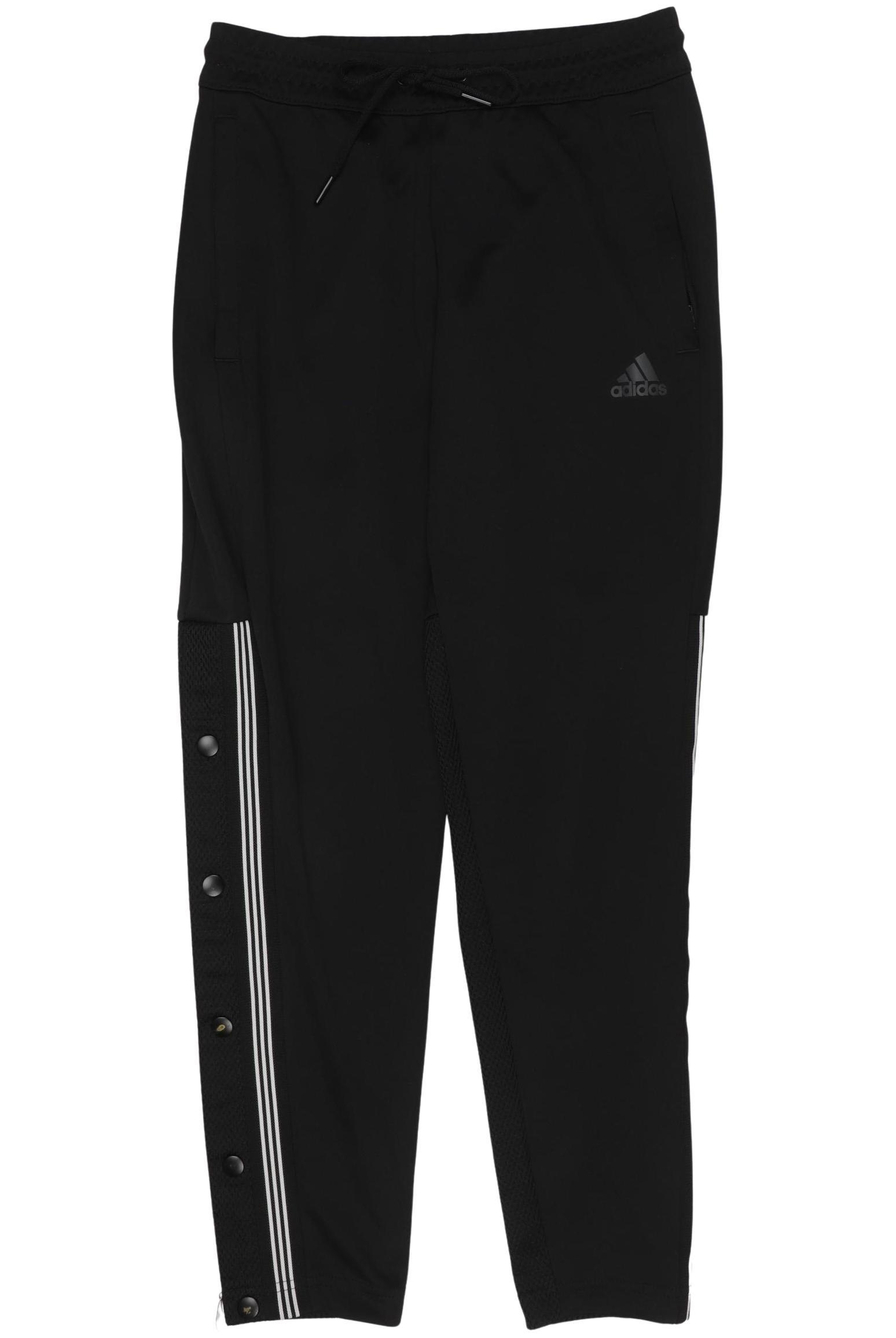 

adidas Damen Stoffhose, schwarz, Gr. 0