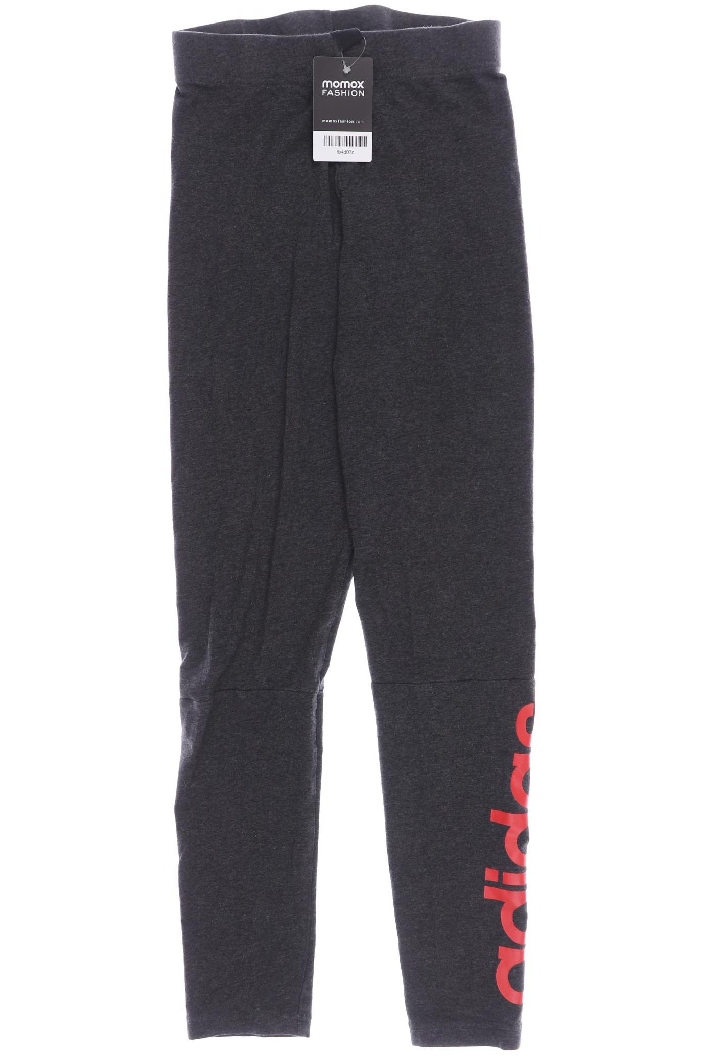 

adidas Damen Stoffhose, grau, Gr. 0