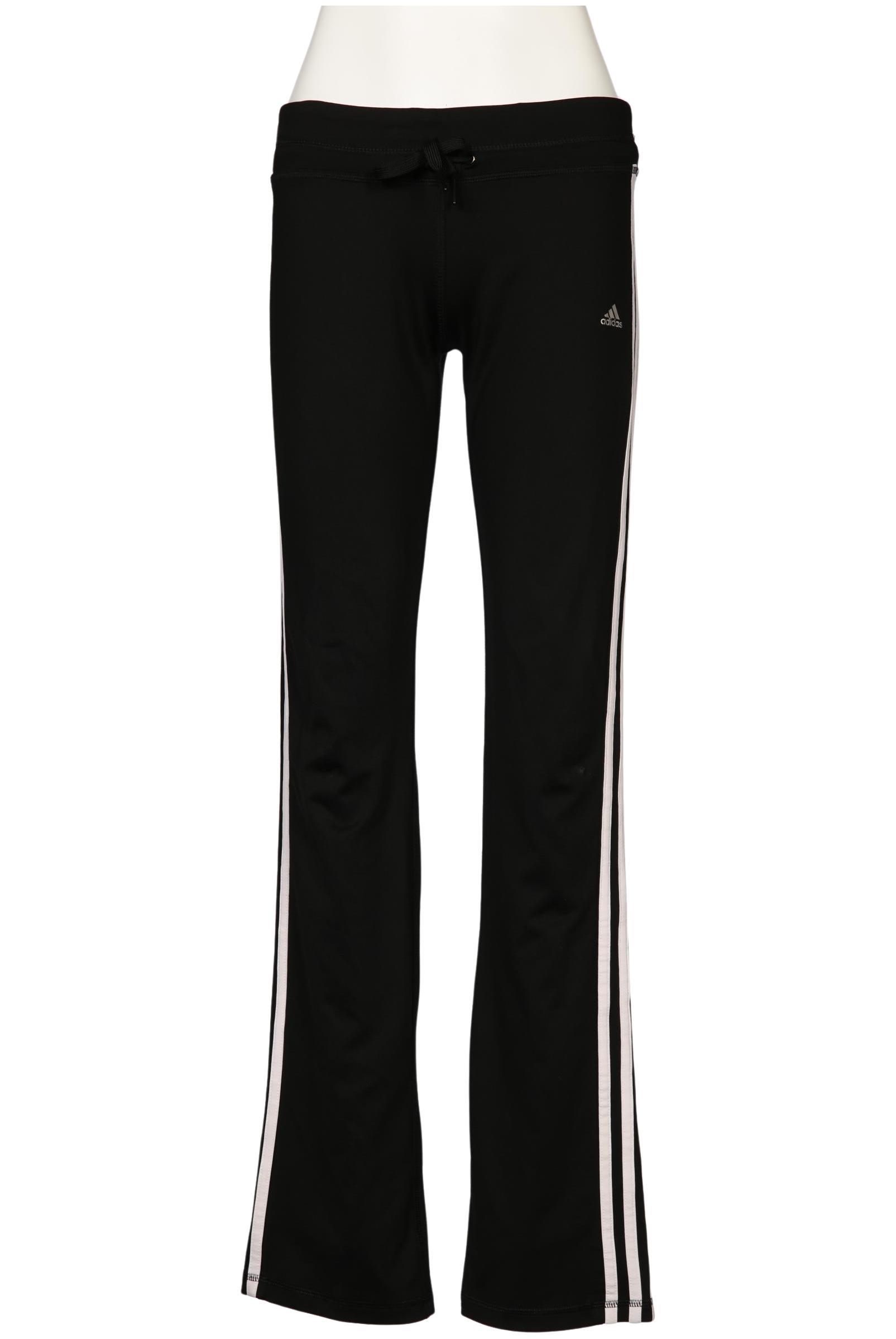 

adidas Damen Stoffhose, schwarz, Gr. 0