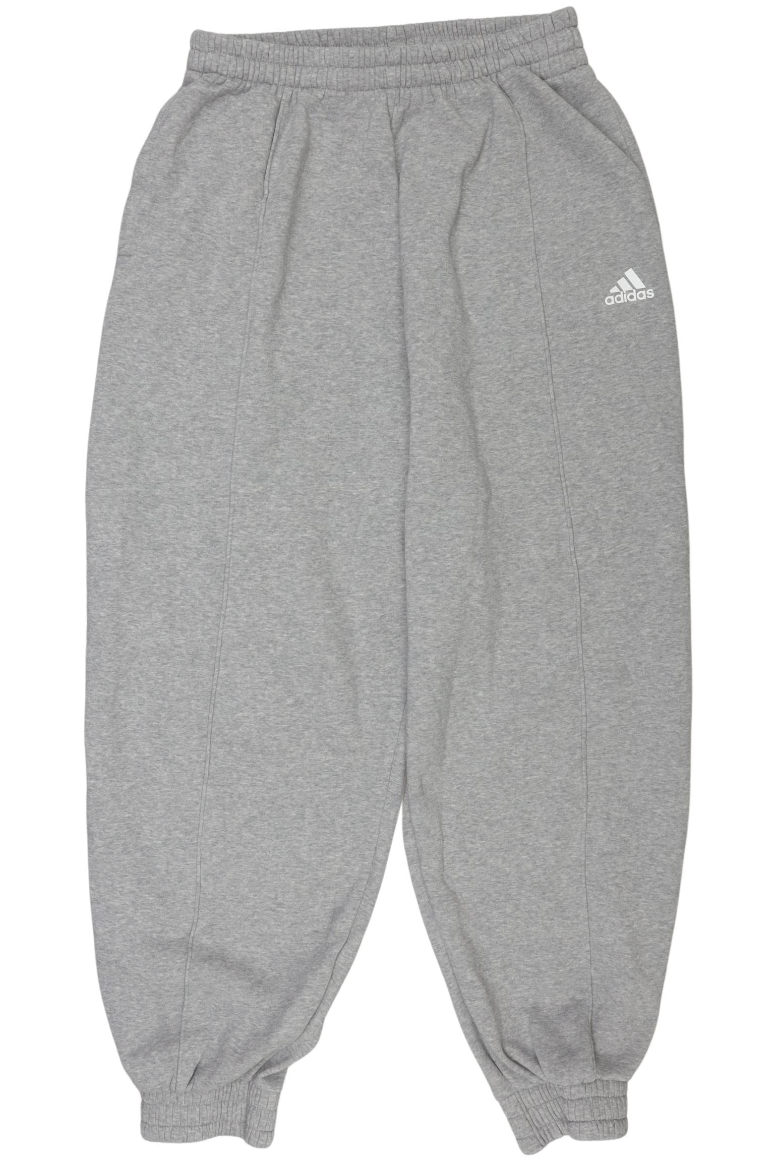 

adidas Damen Stoffhose, grau, Gr. 0
