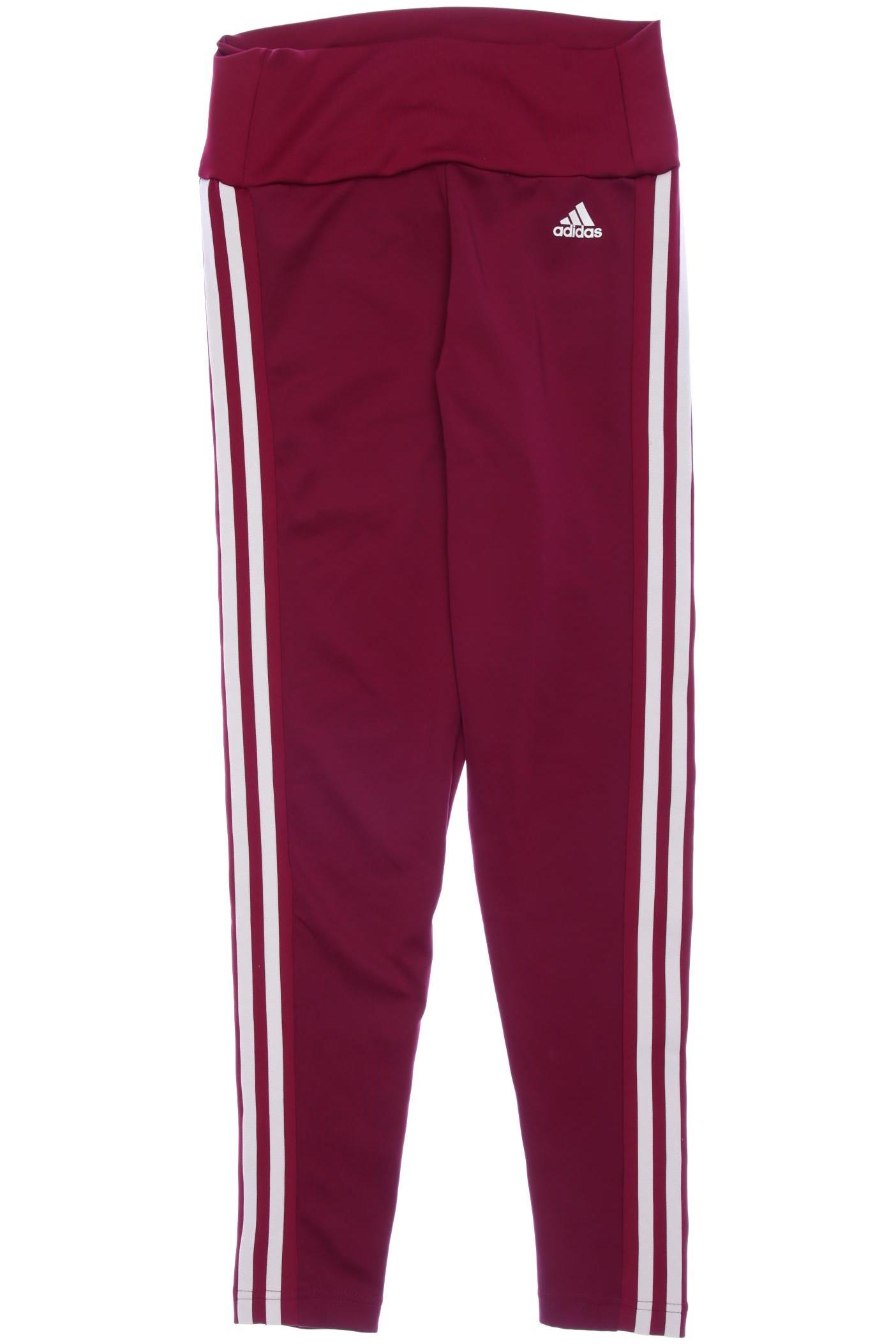 

adidas Damen Stoffhose, bordeaux, Gr. 0