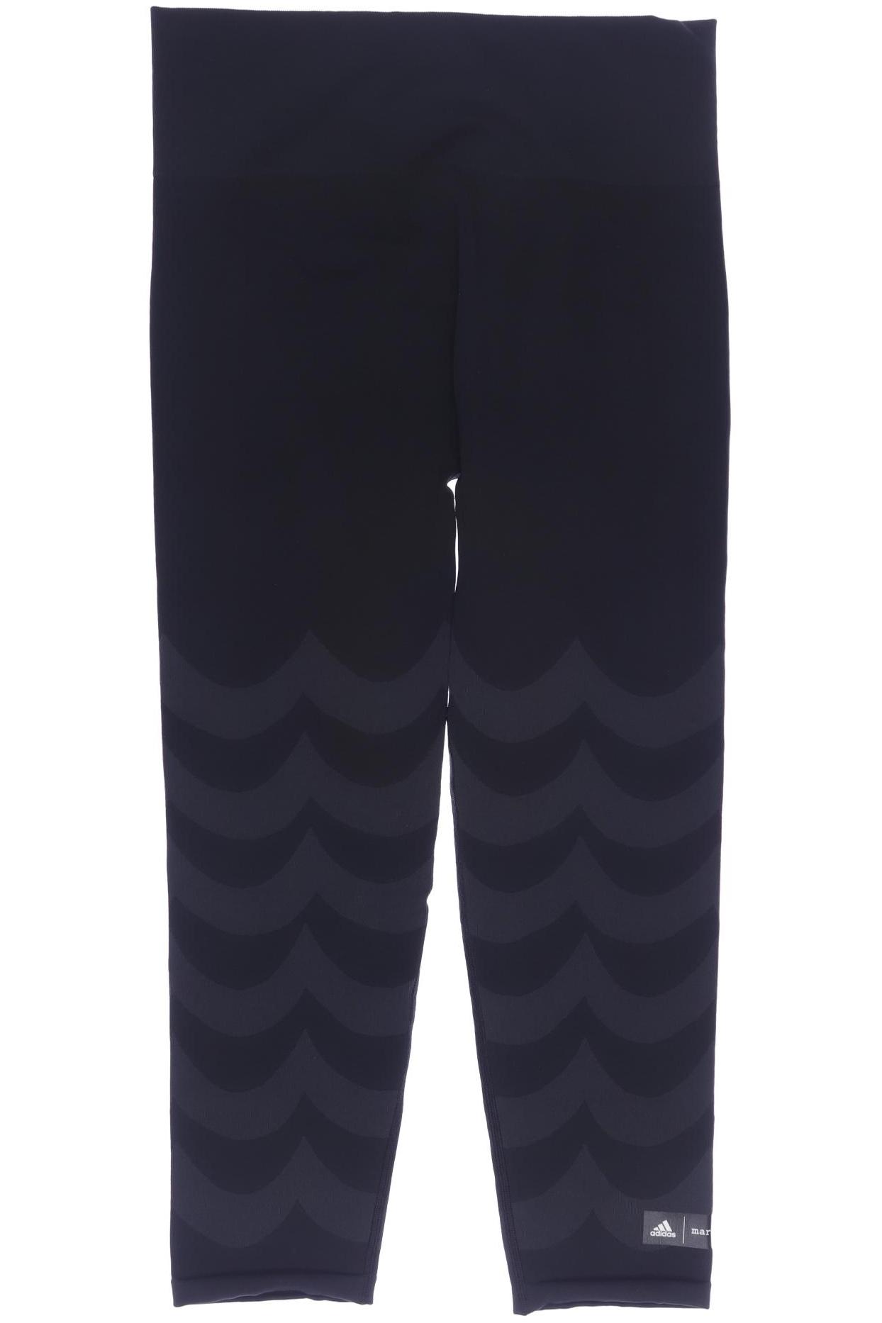 

adidas Damen Stoffhose, schwarz, Gr. 0