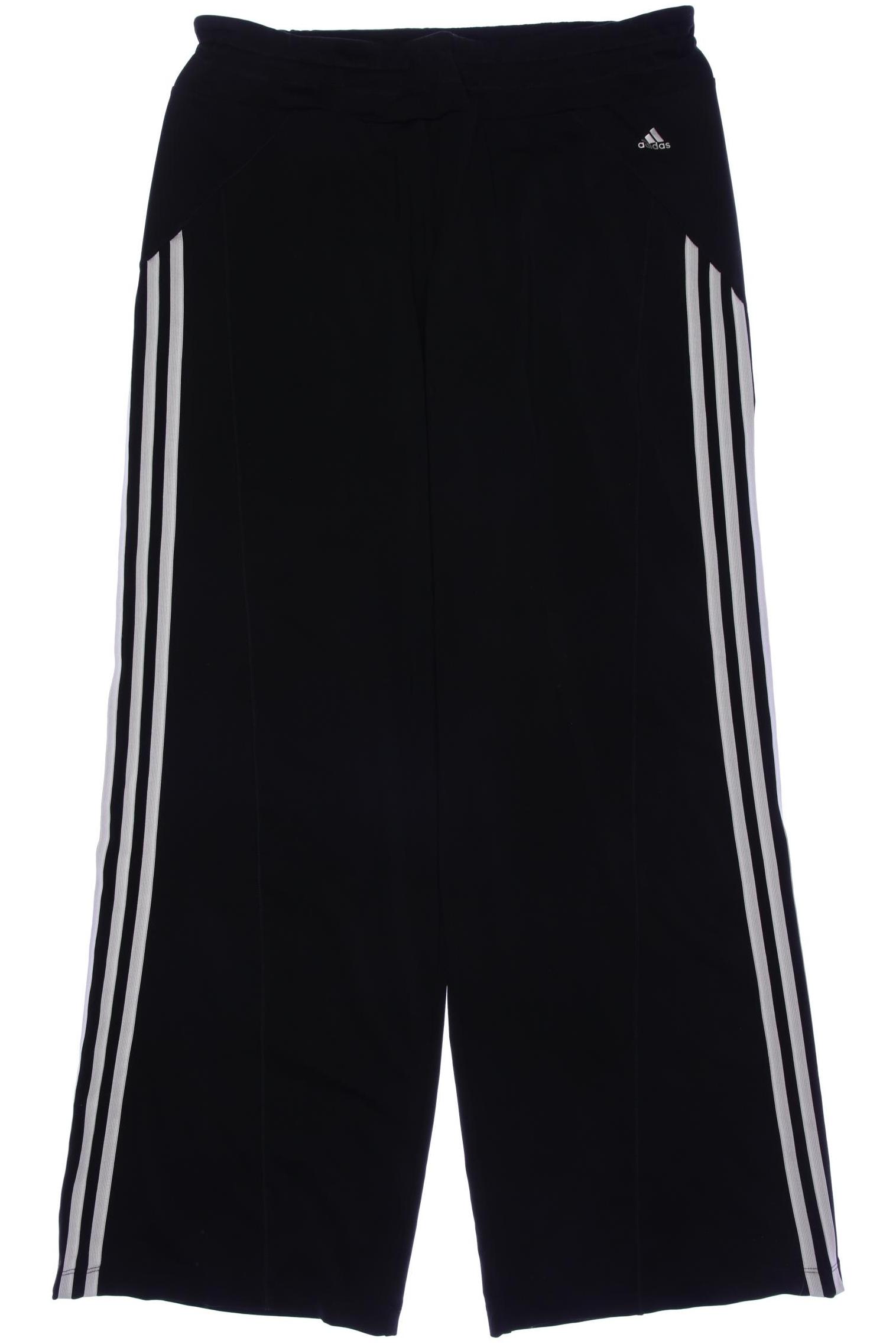 

adidas Damen Stoffhose, schwarz, Gr. 42