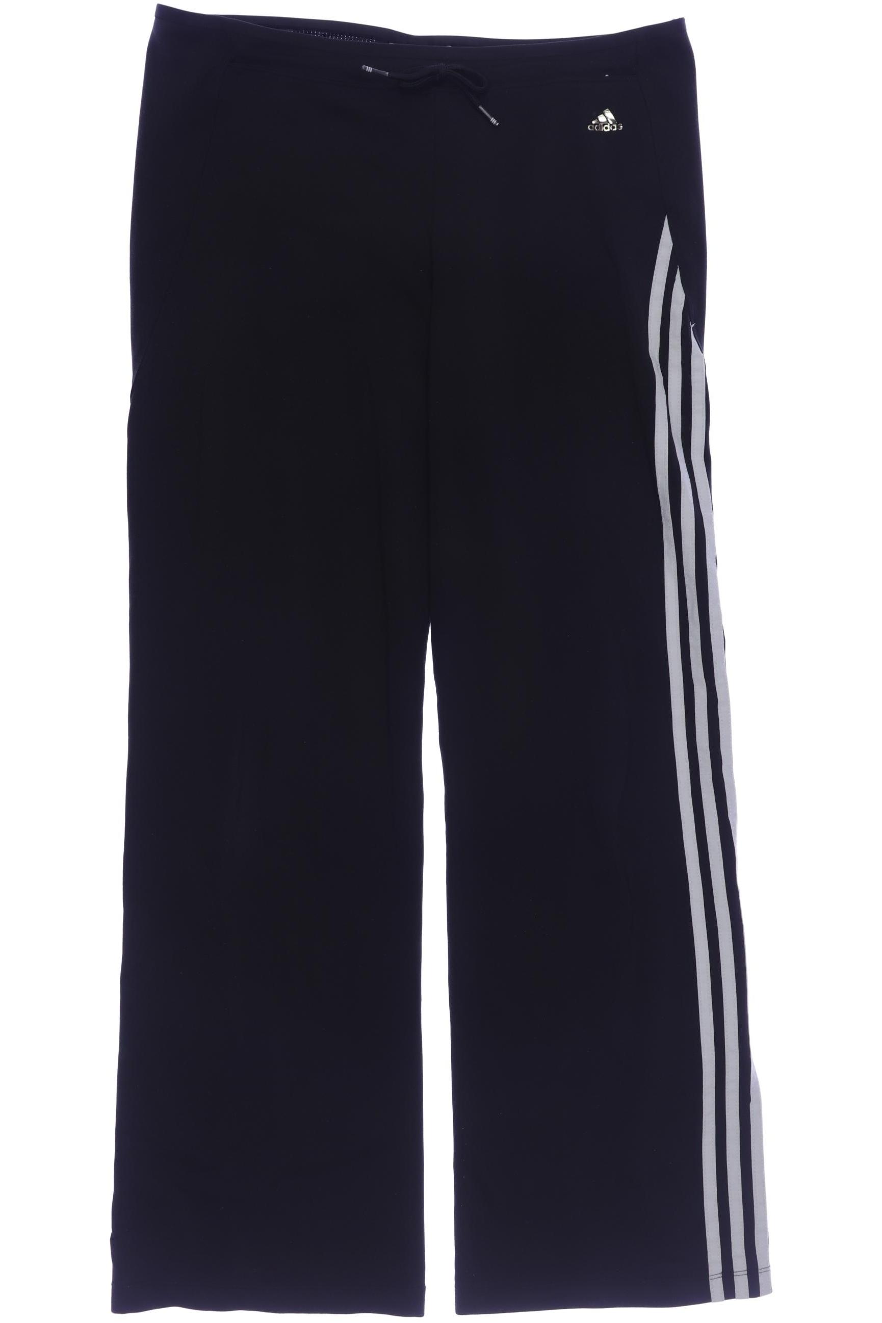 

adidas Damen Stoffhose, schwarz, Gr. 44