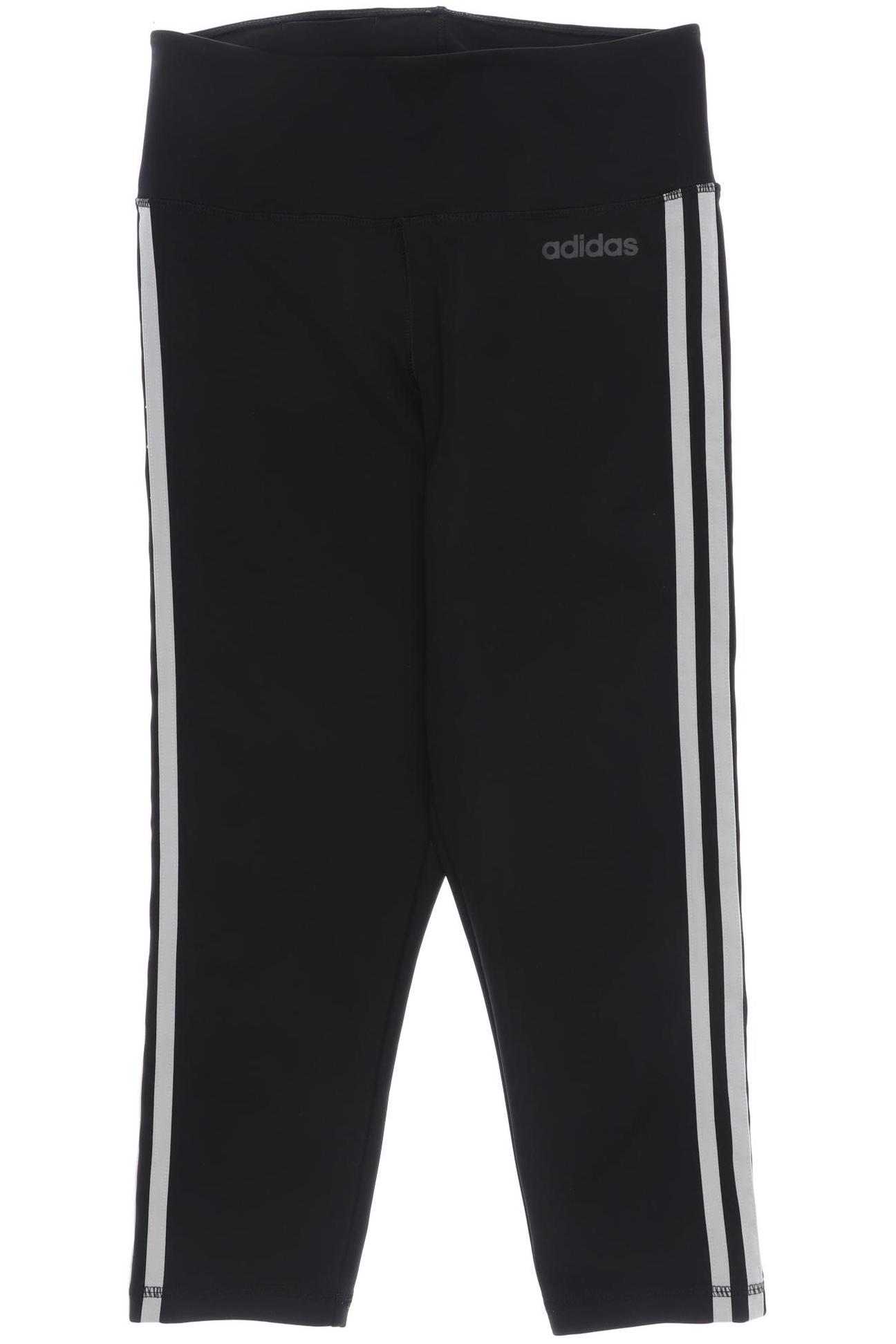 

adidas Damen Stoffhose, schwarz, Gr. 0
