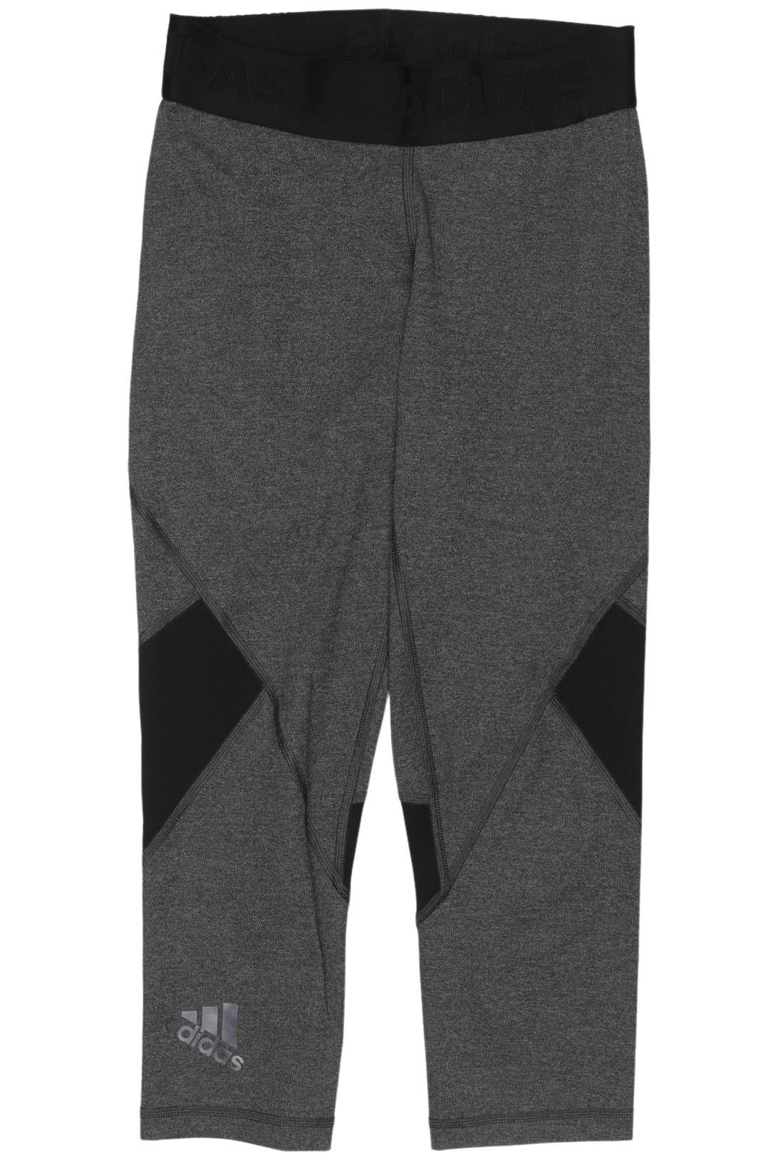 

adidas Damen Stoffhose, grau, Gr. 0