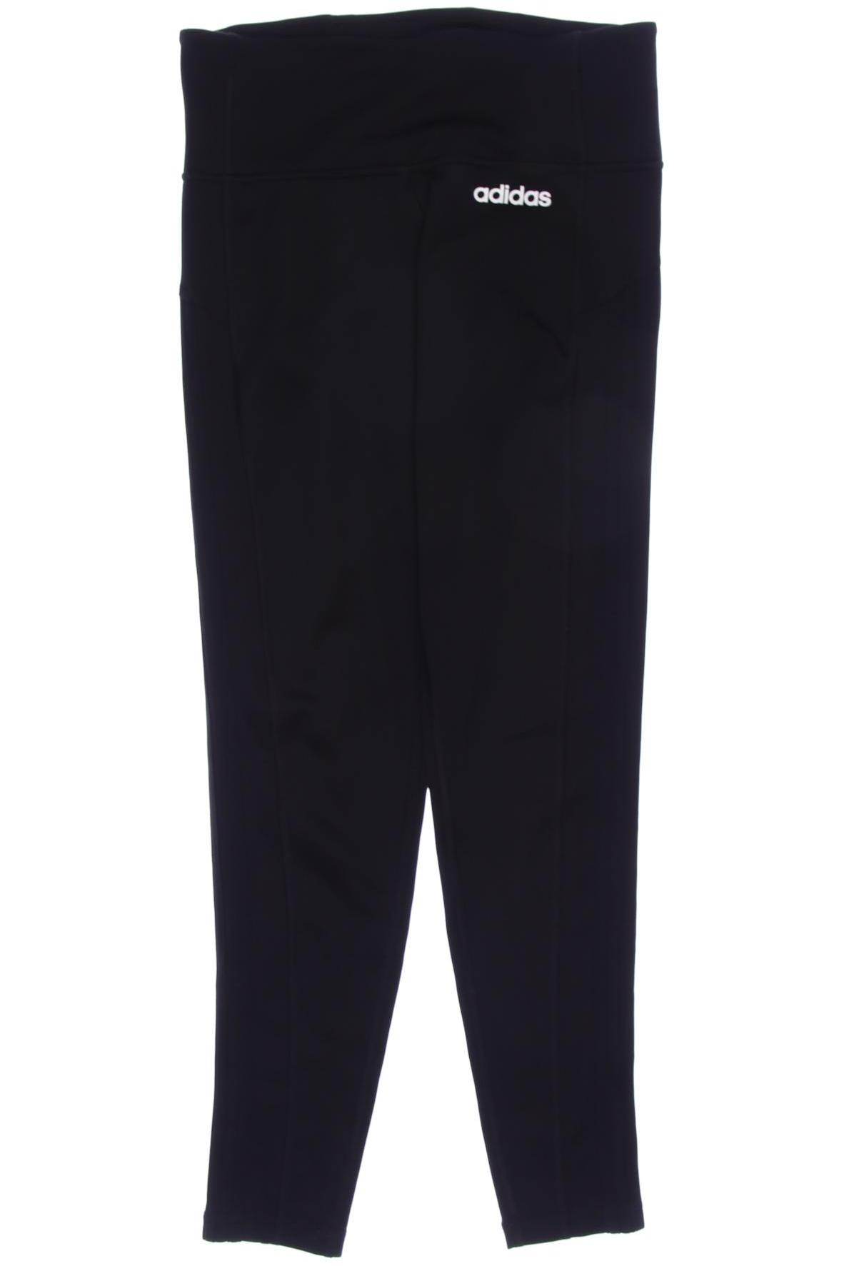 

adidas Damen Stoffhose, schwarz, Gr. 36