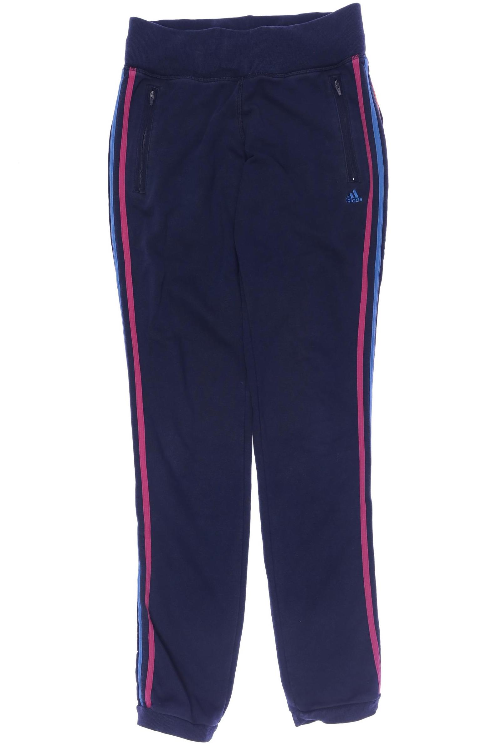 

adidas Damen Stoffhose, marineblau, Gr. 0