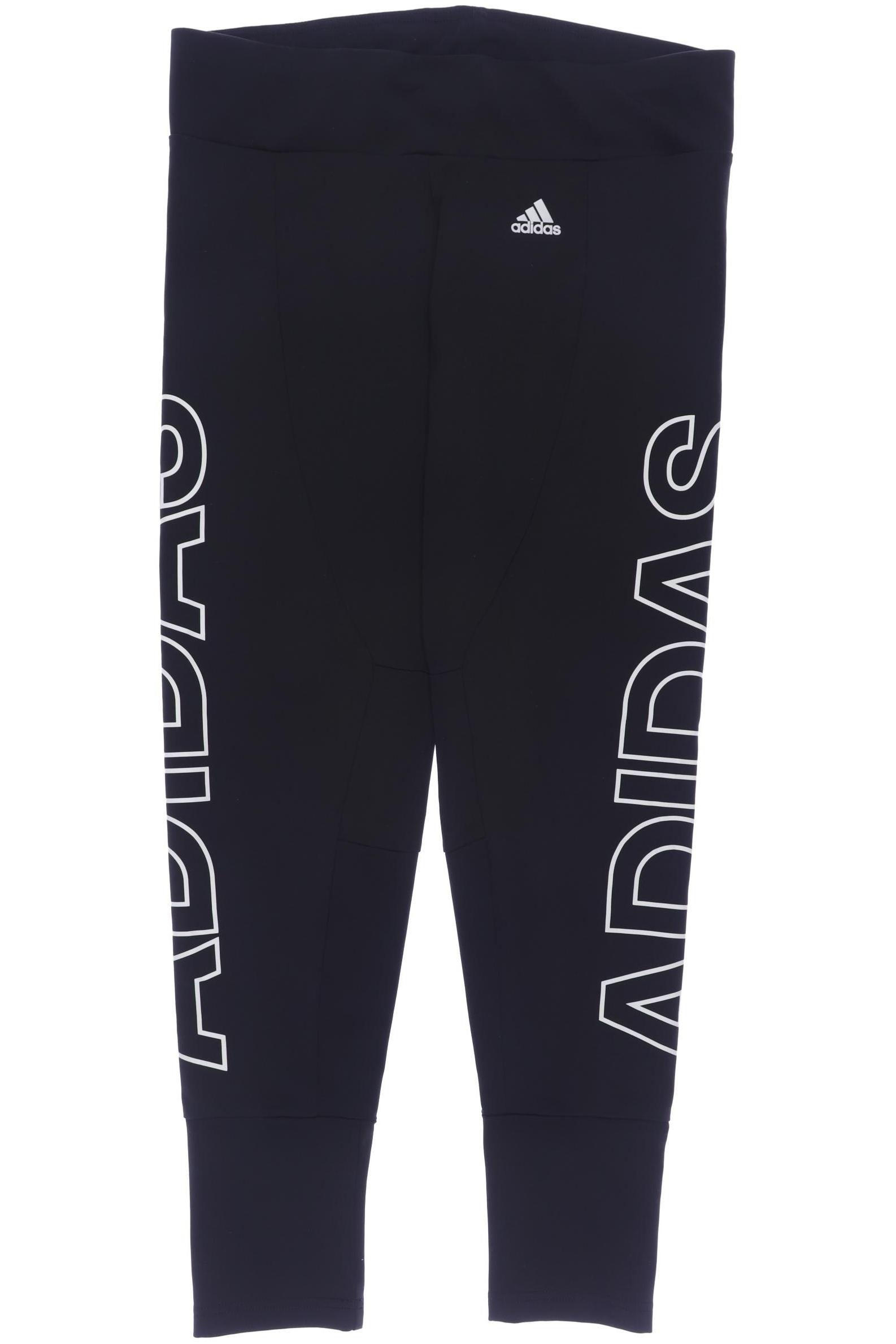 

adidas Damen Stoffhose, schwarz, Gr. 0