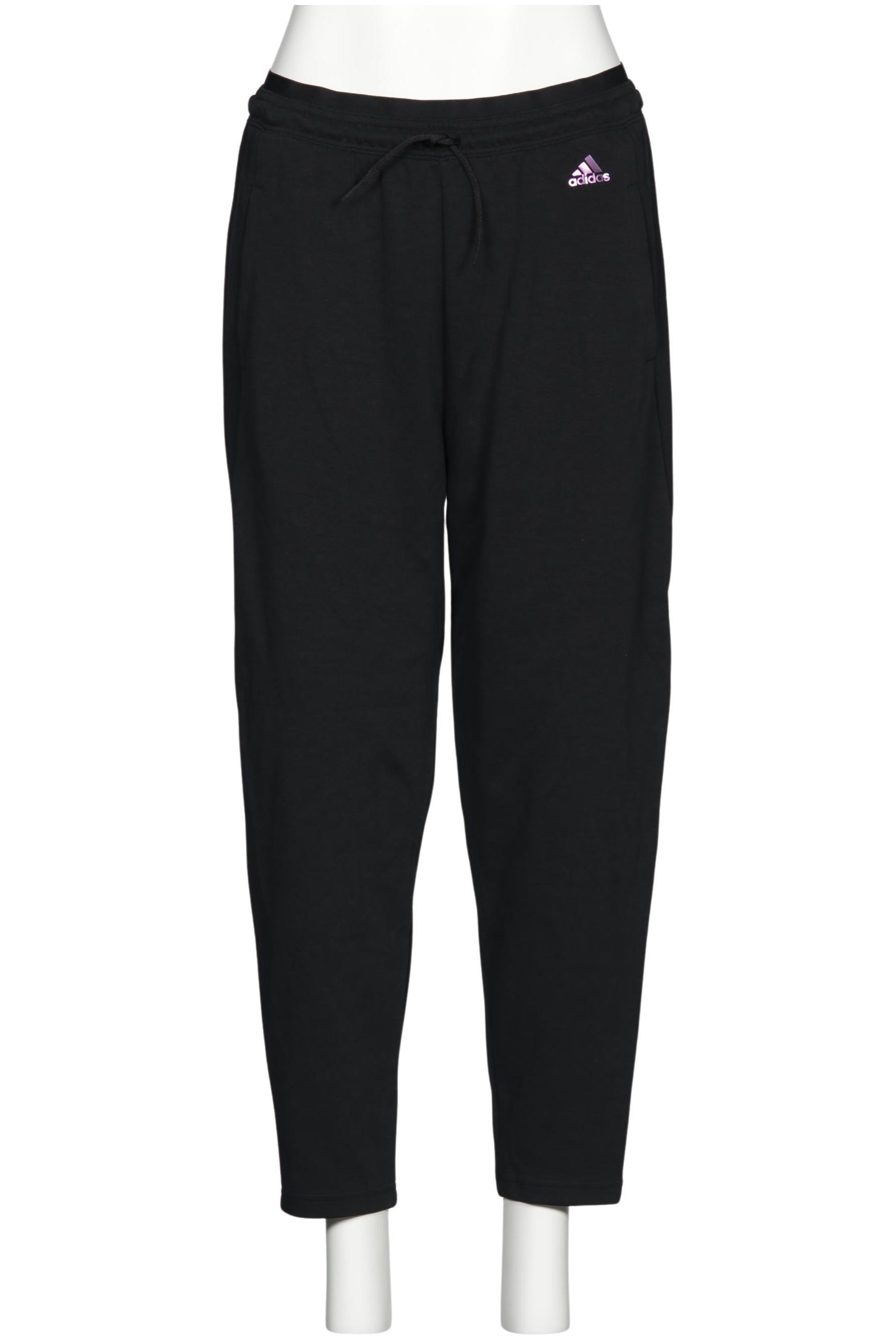 

adidas Damen Stoffhose, schwarz, Gr. 0
