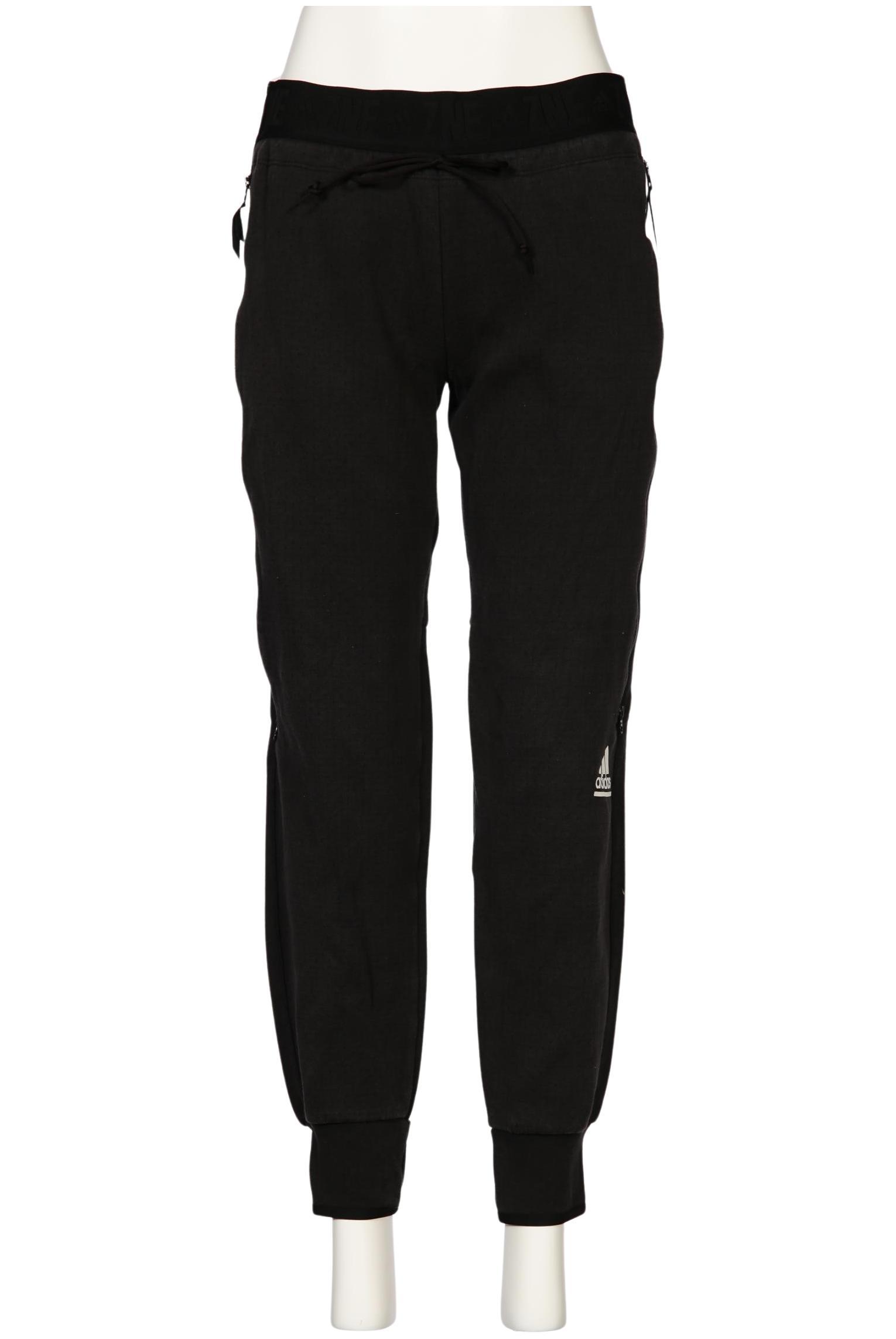 

adidas Damen Stoffhose, schwarz, Gr. 30