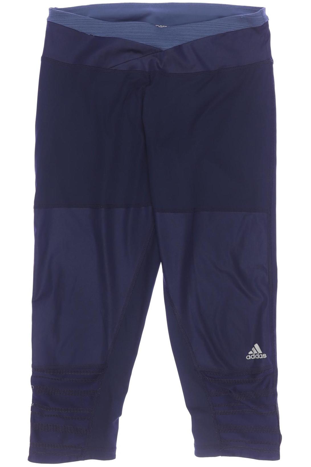 

adidas Damen Stoffhose, marineblau, Gr. 0