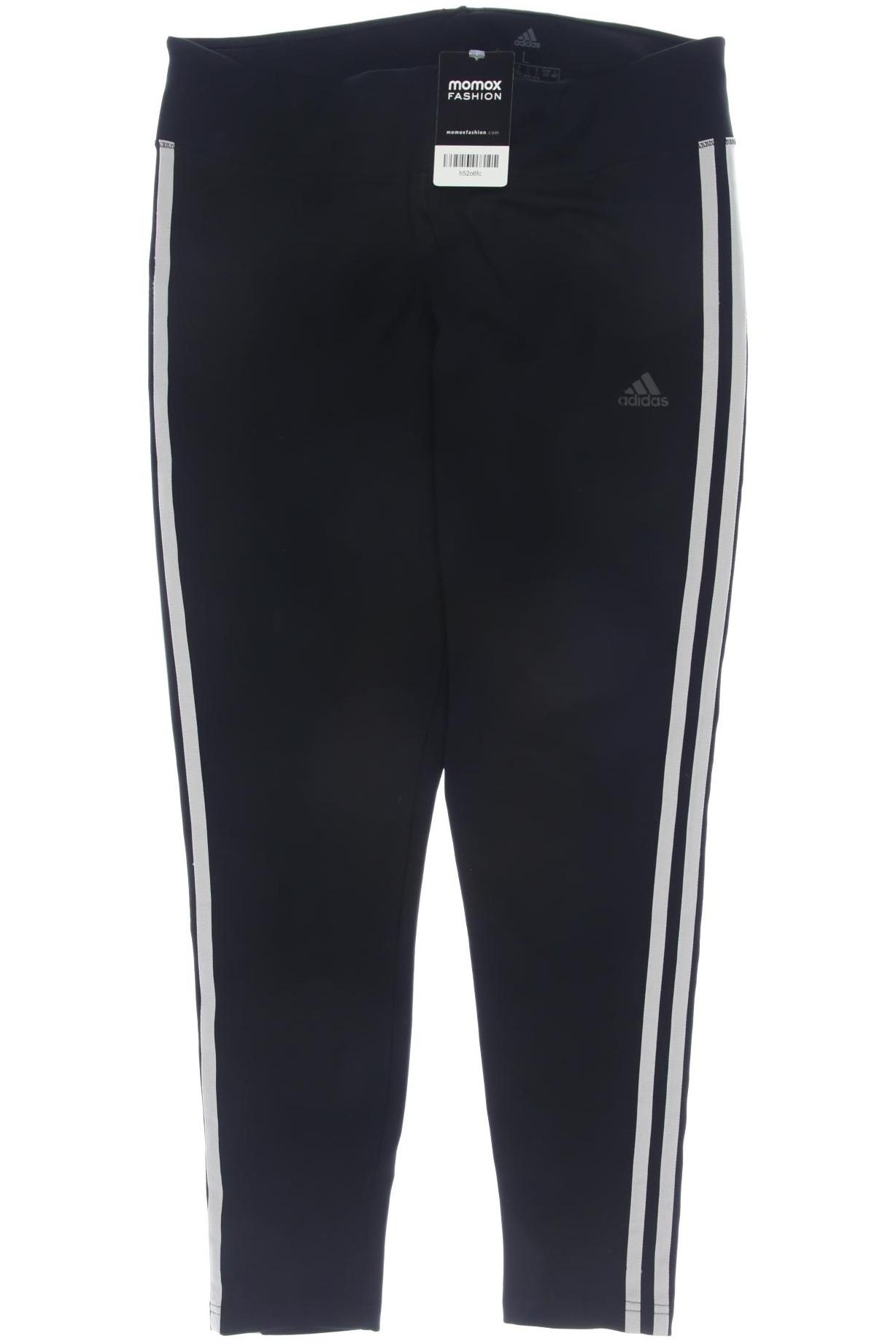 

adidas Damen Stoffhose, schwarz, Gr. 0