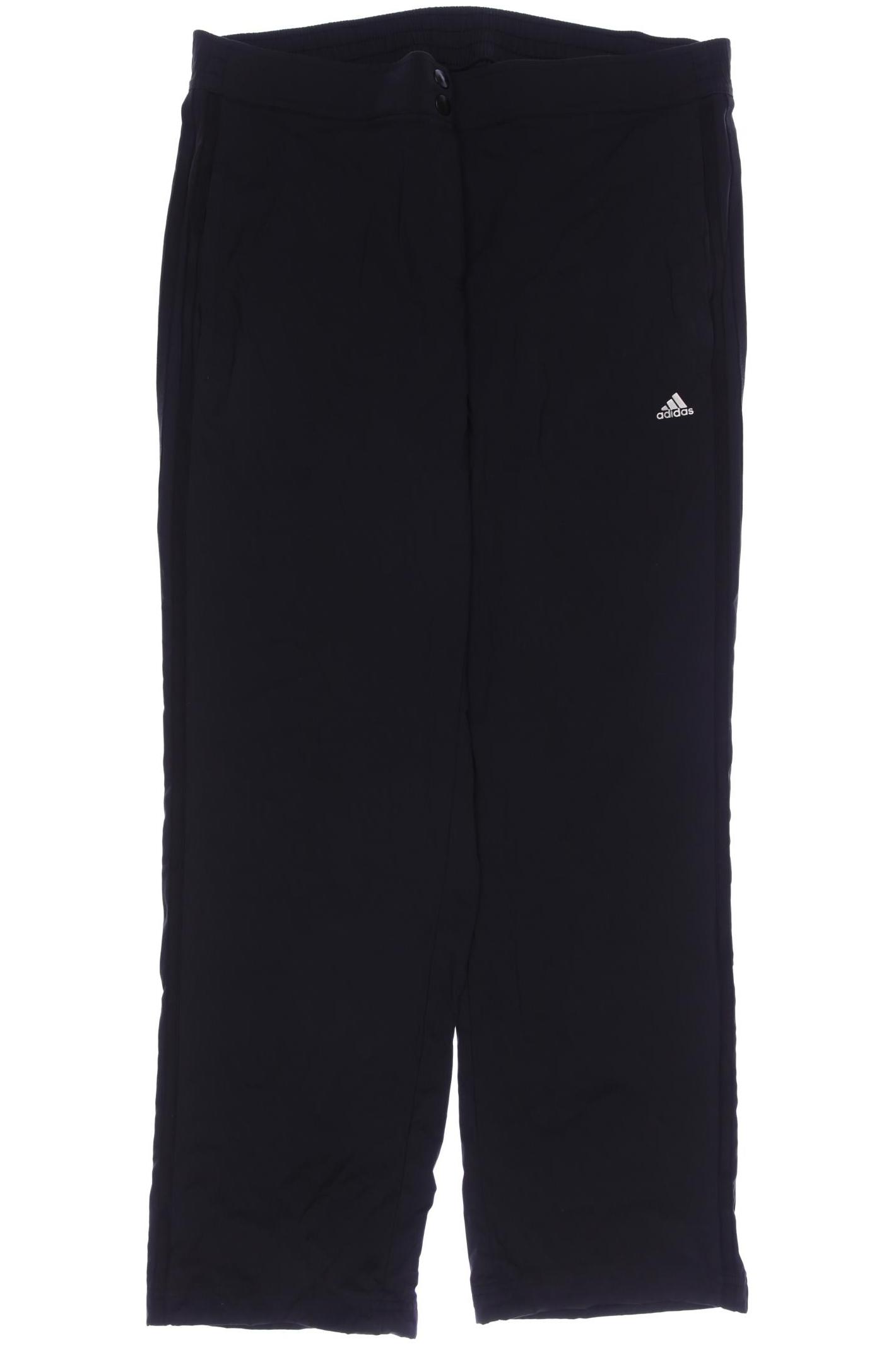

adidas Damen Stoffhose, schwarz, Gr. 40