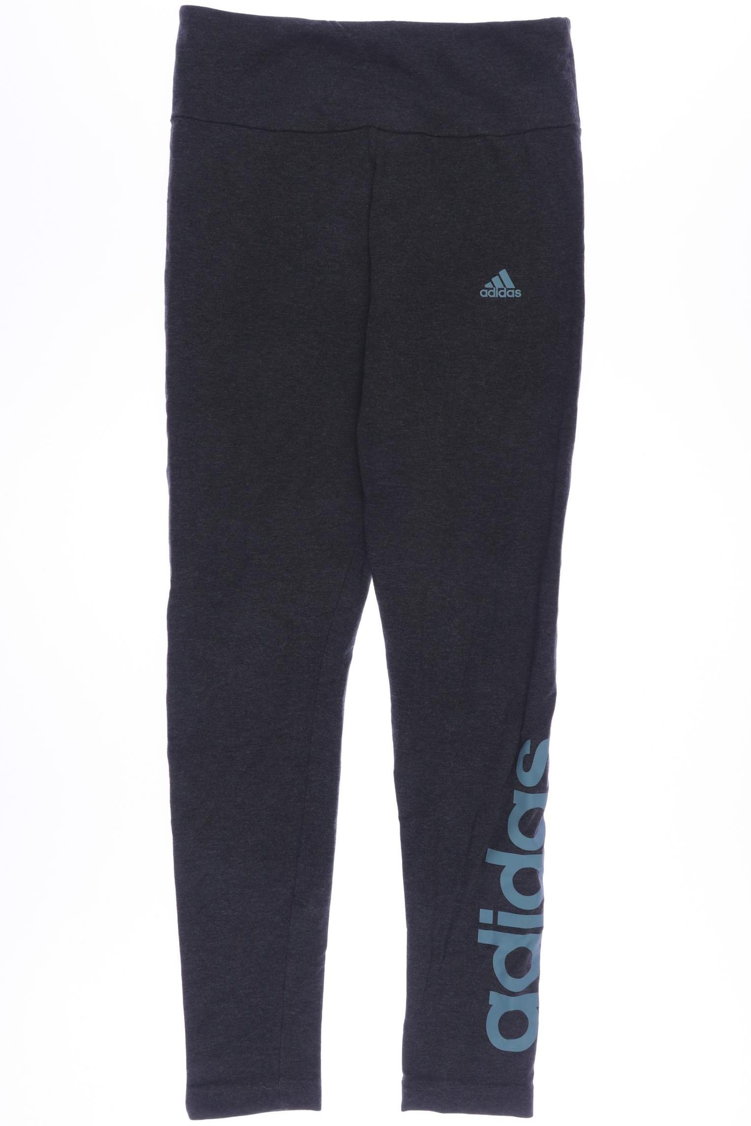 

adidas Damen Stoffhose, grau, Gr. 0