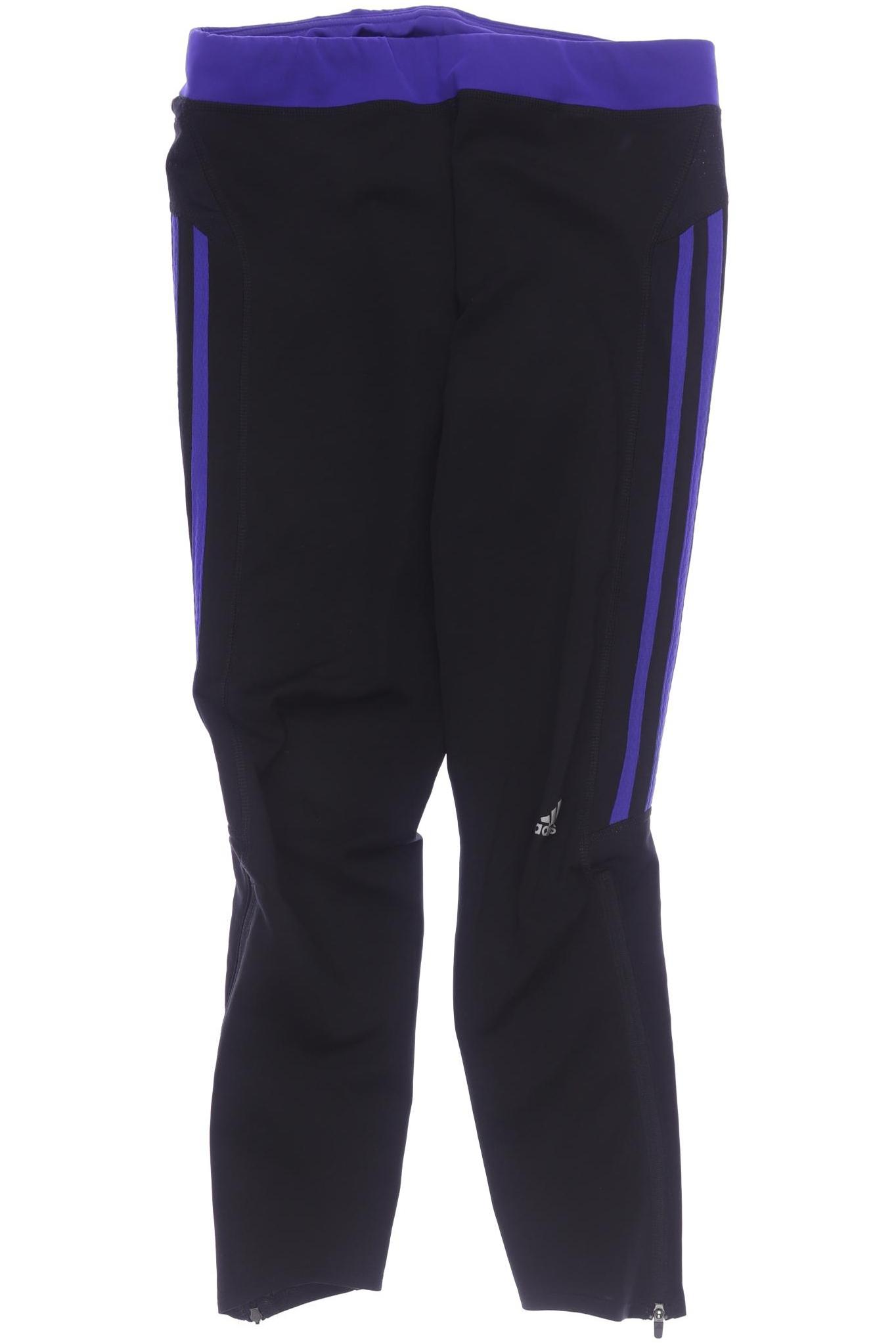 

adidas Damen Stoffhose, schwarz, Gr. 40