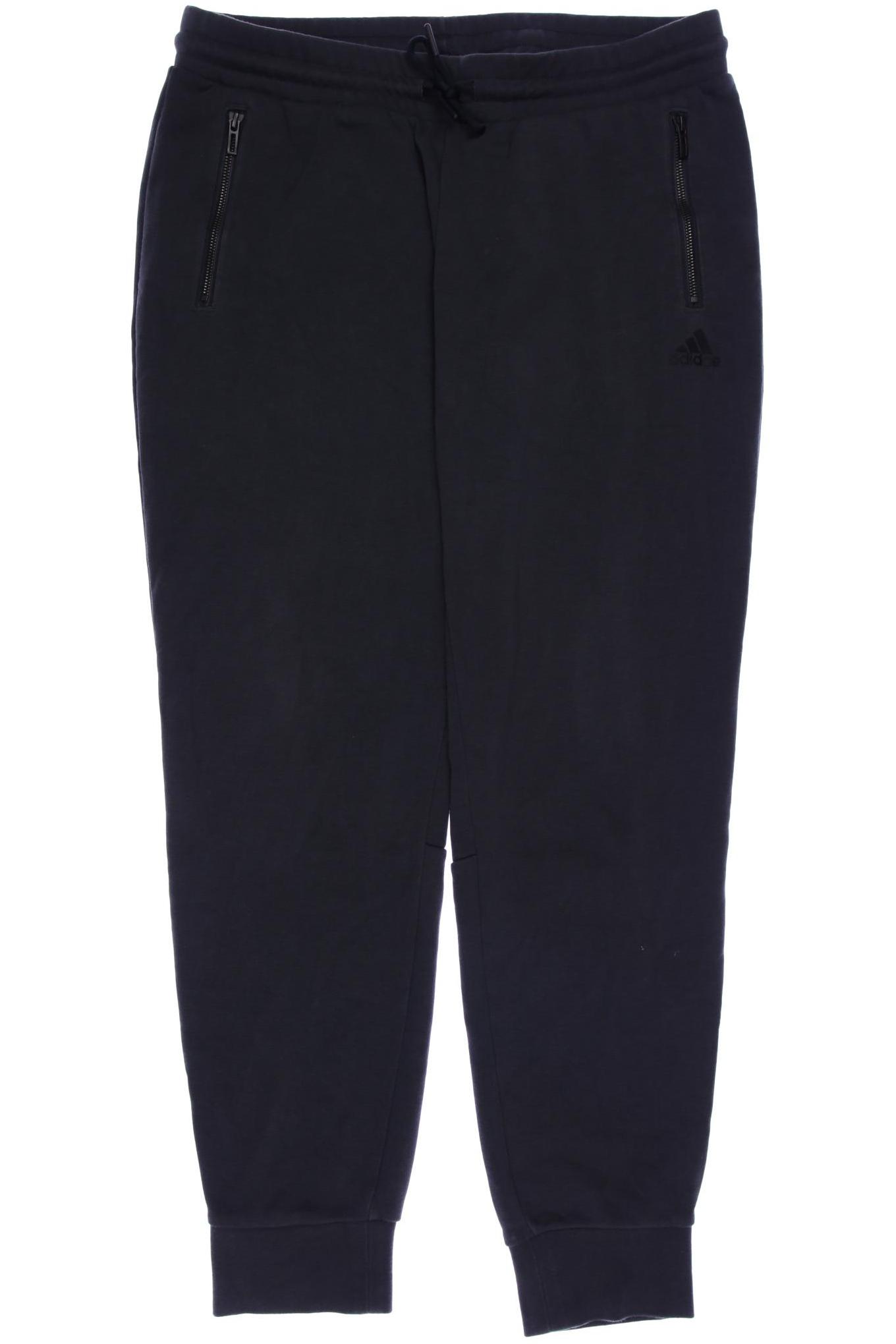 

adidas Damen Stoffhose, grau, Gr. 42