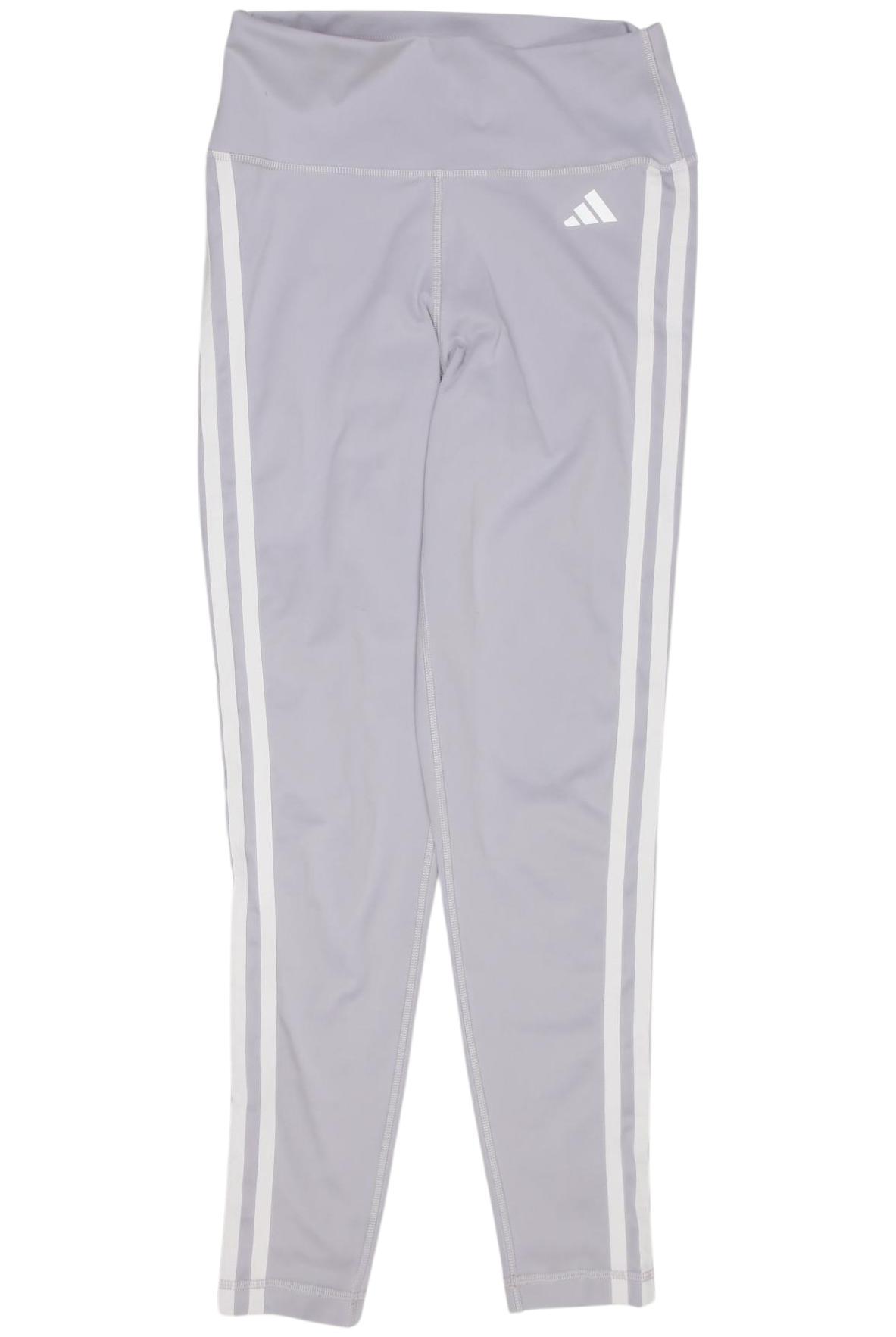 

adidas Damen Stoffhose, grau, Gr. 0