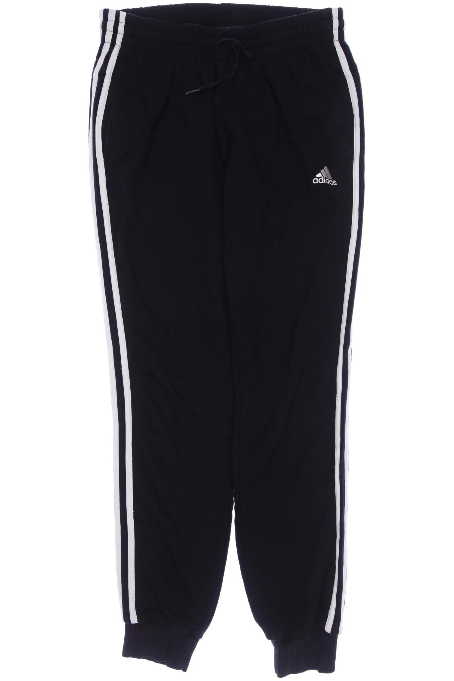 

adidas Damen Stoffhose, schwarz, Gr. 0