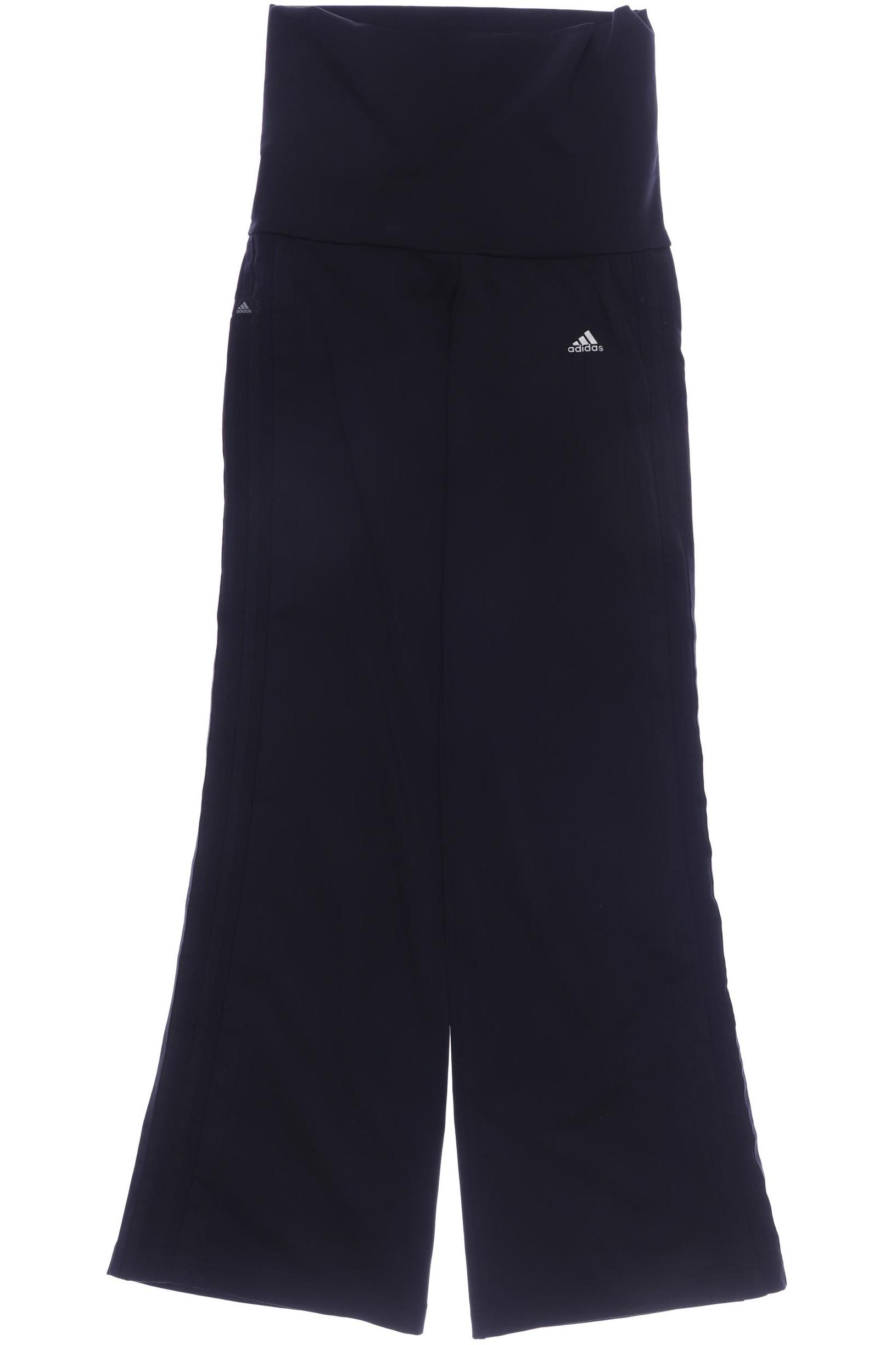 

adidas Damen Stoffhose, schwarz, Gr. 36