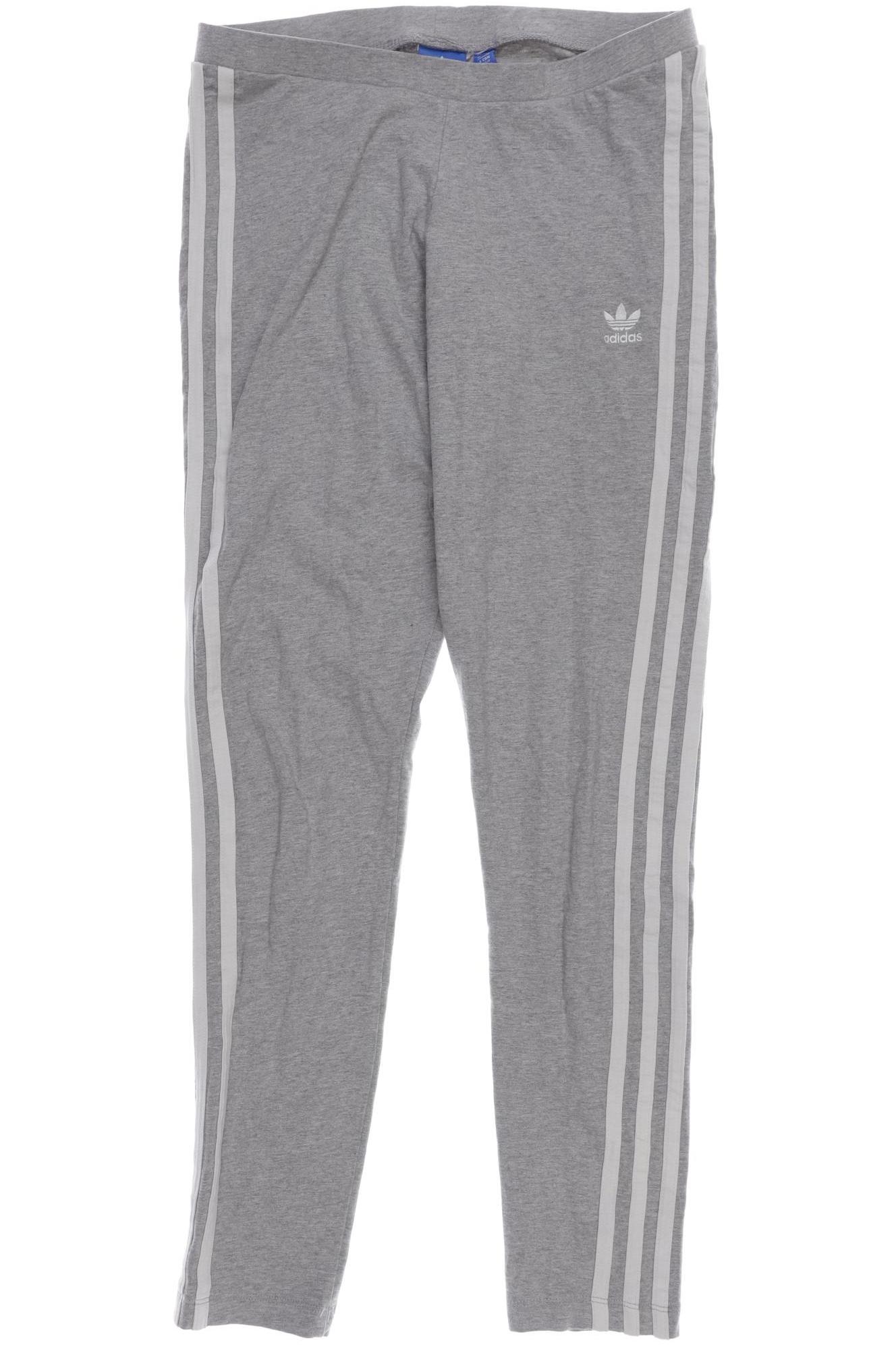 

adidas Damen Stoffhose, grau, Gr. 36