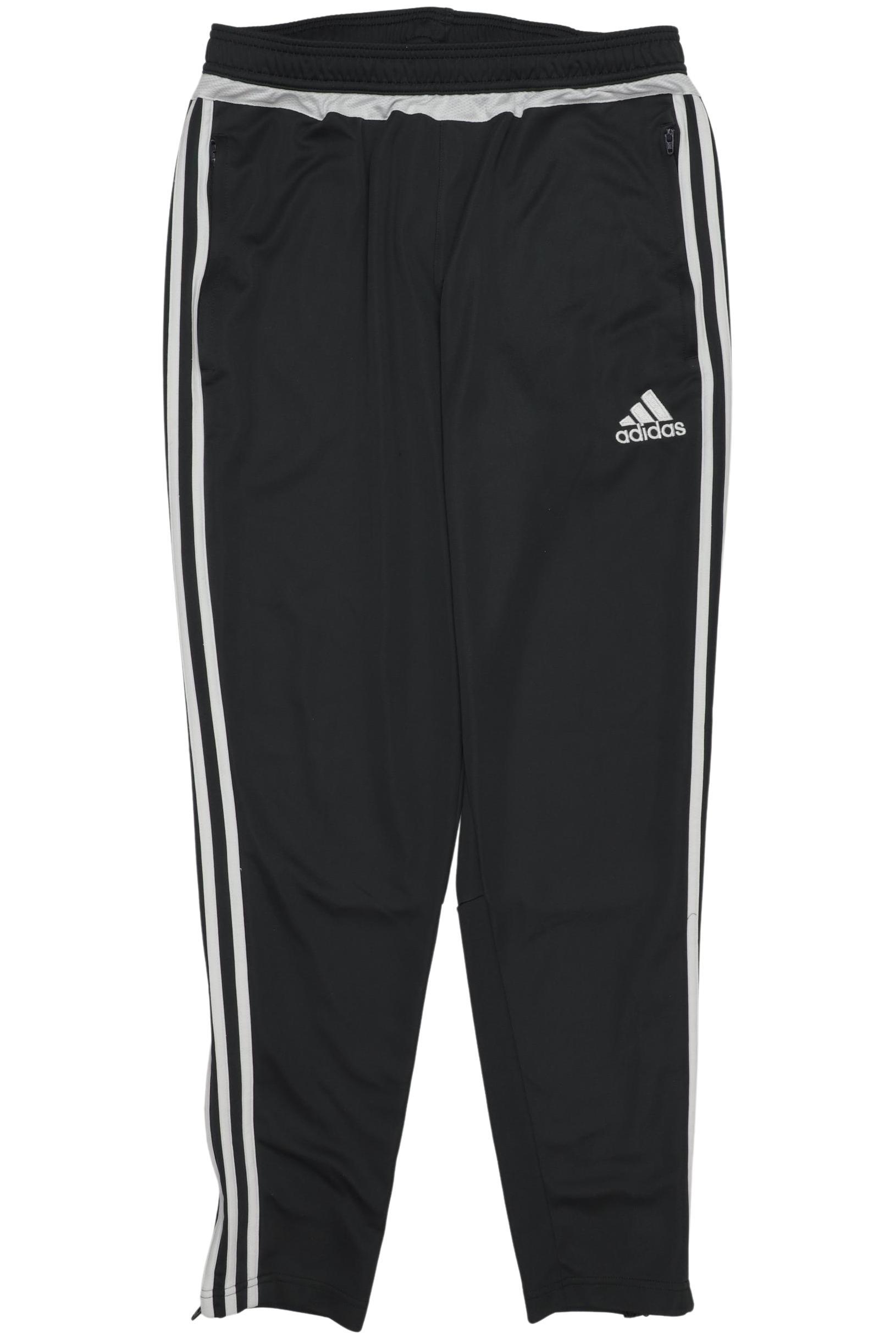 

adidas Damen Stoffhose, grau, Gr. 0