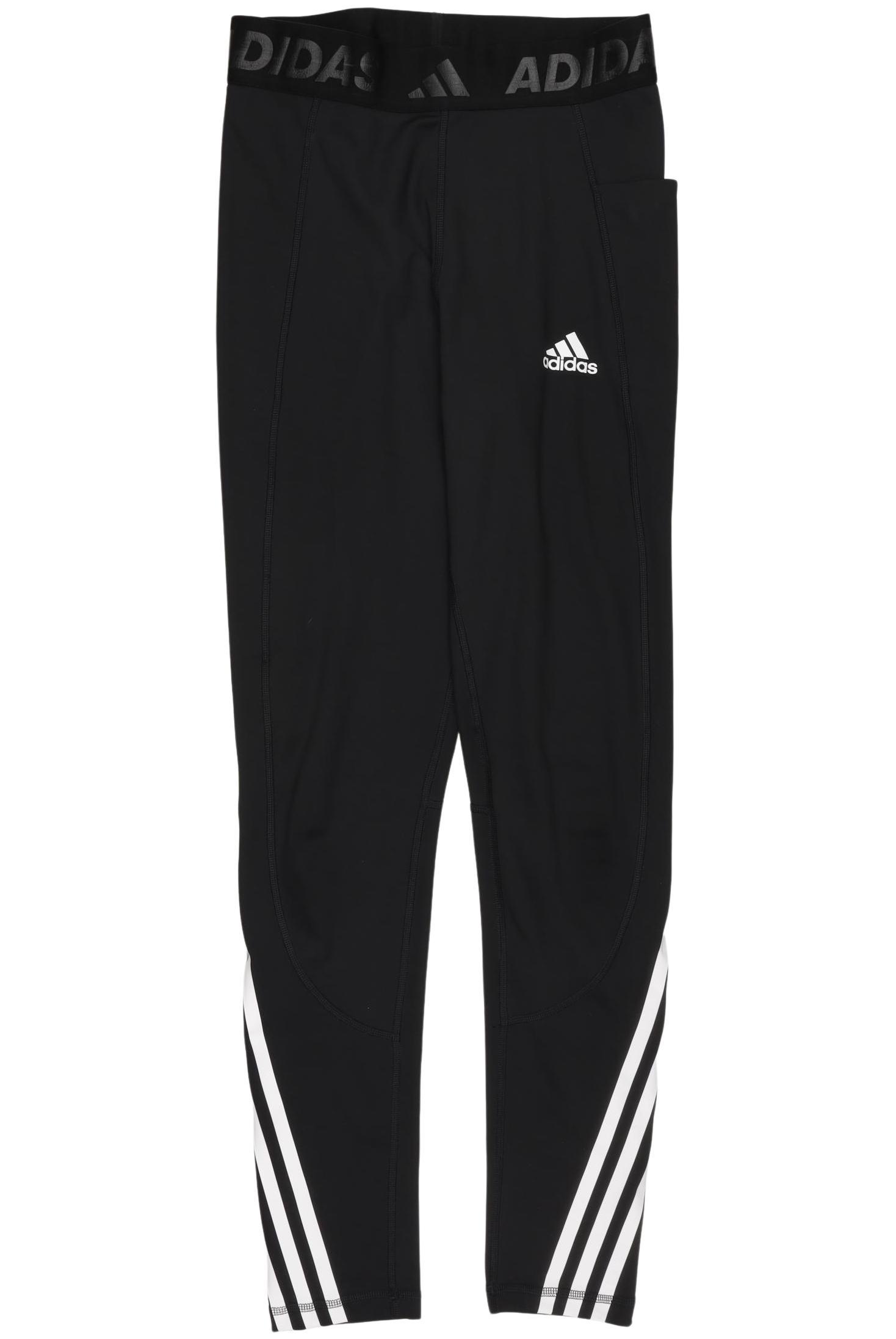 

adidas Damen Stoffhose, schwarz, Gr. 0