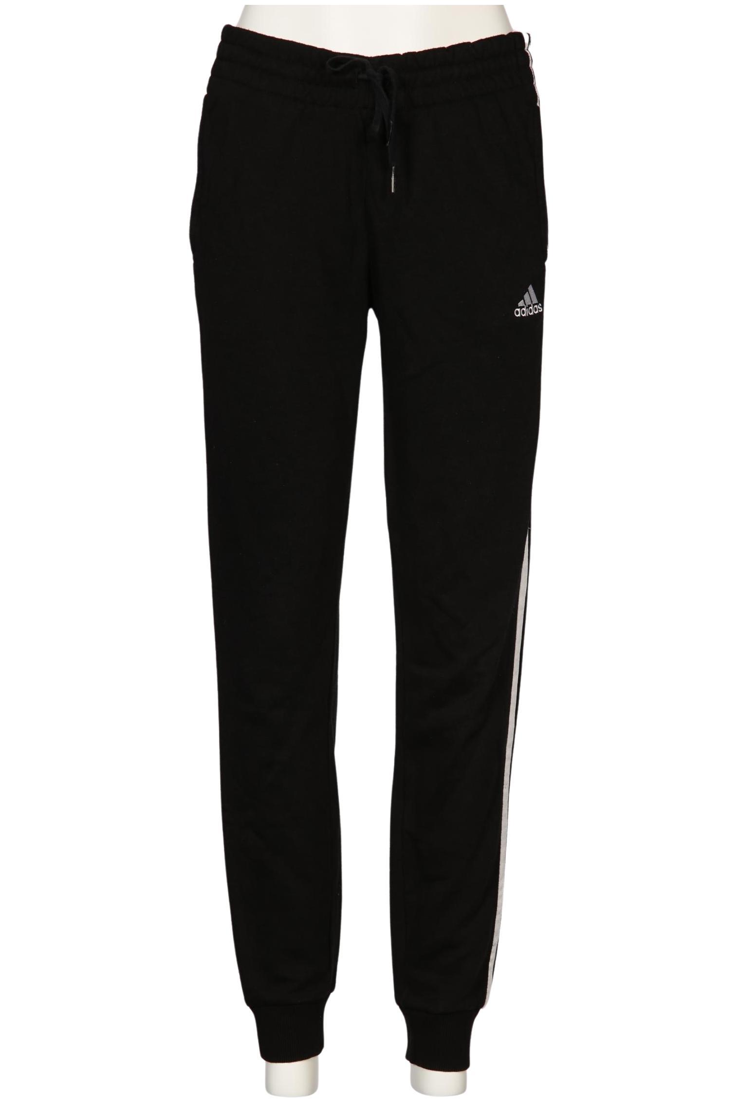 

adidas Damen Stoffhose, schwarz, Gr. 34