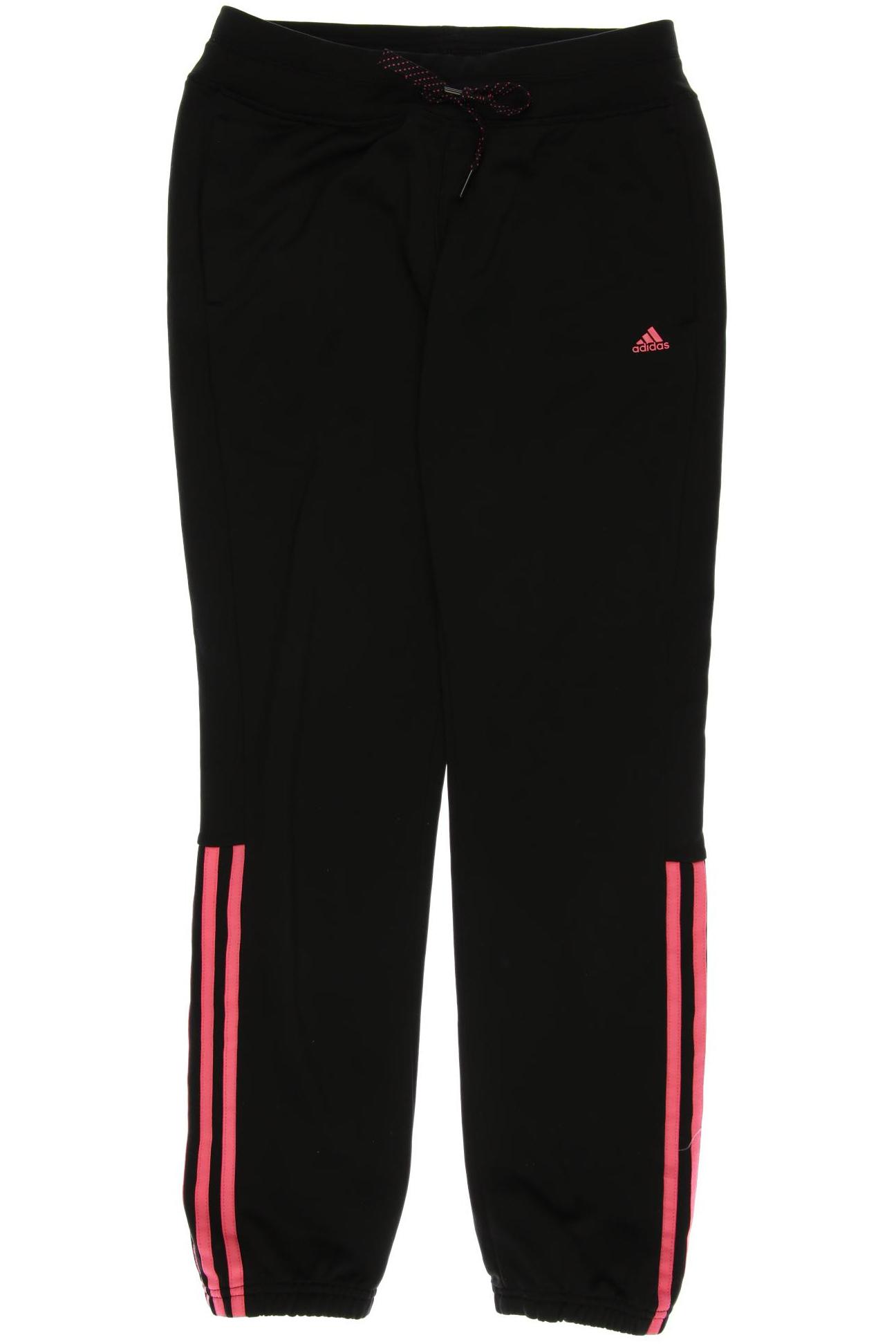 

adidas Damen Stoffhose, schwarz, Gr. 0