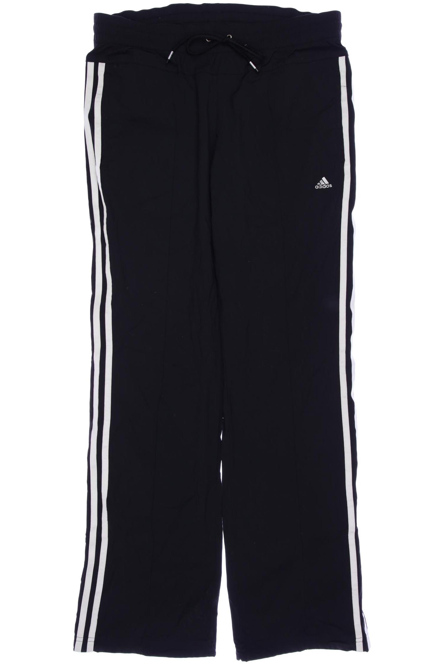 

adidas Damen Stoffhose, schwarz, Gr. 36