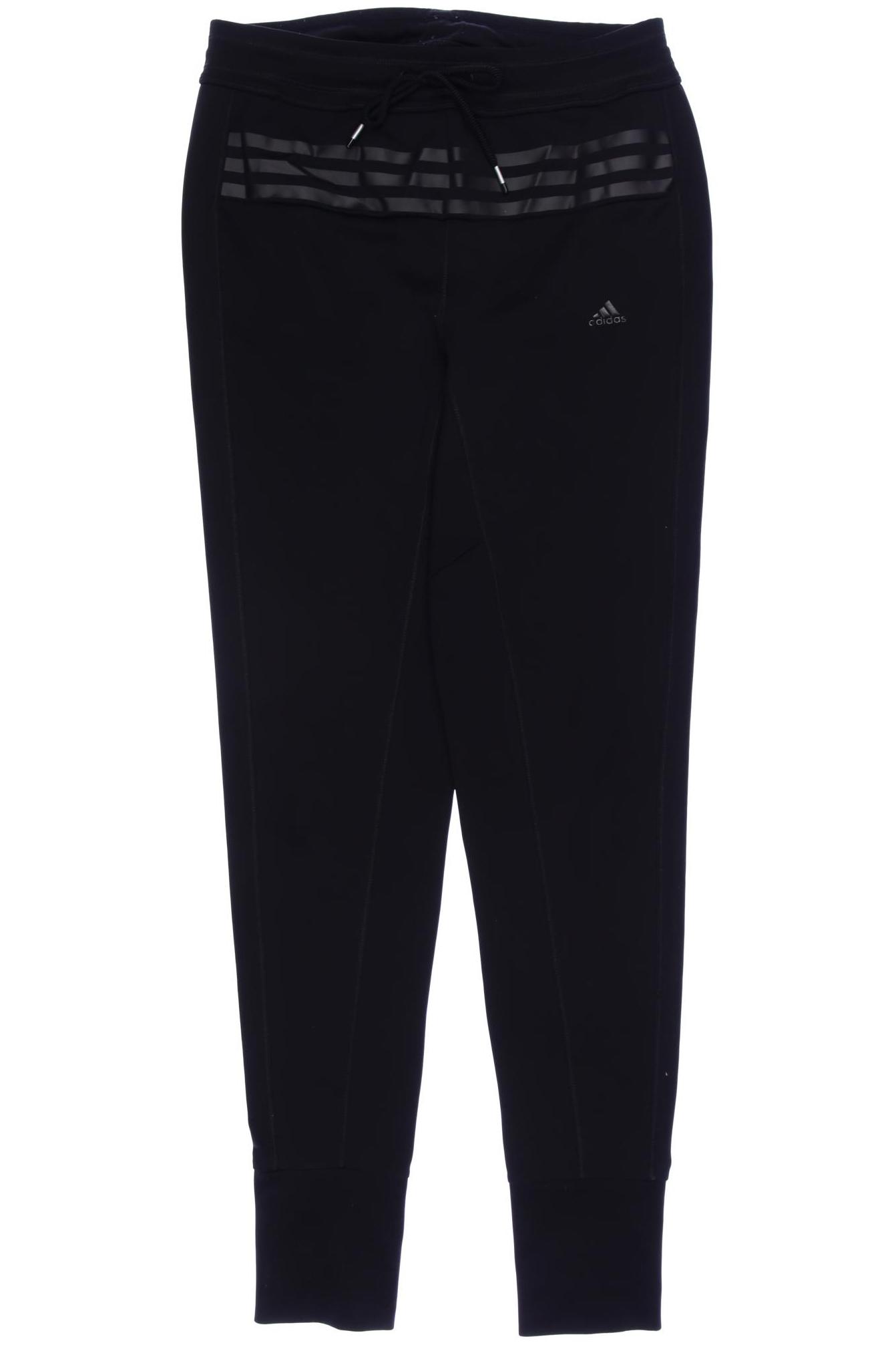 

adidas Damen Stoffhose, schwarz, Gr. 0