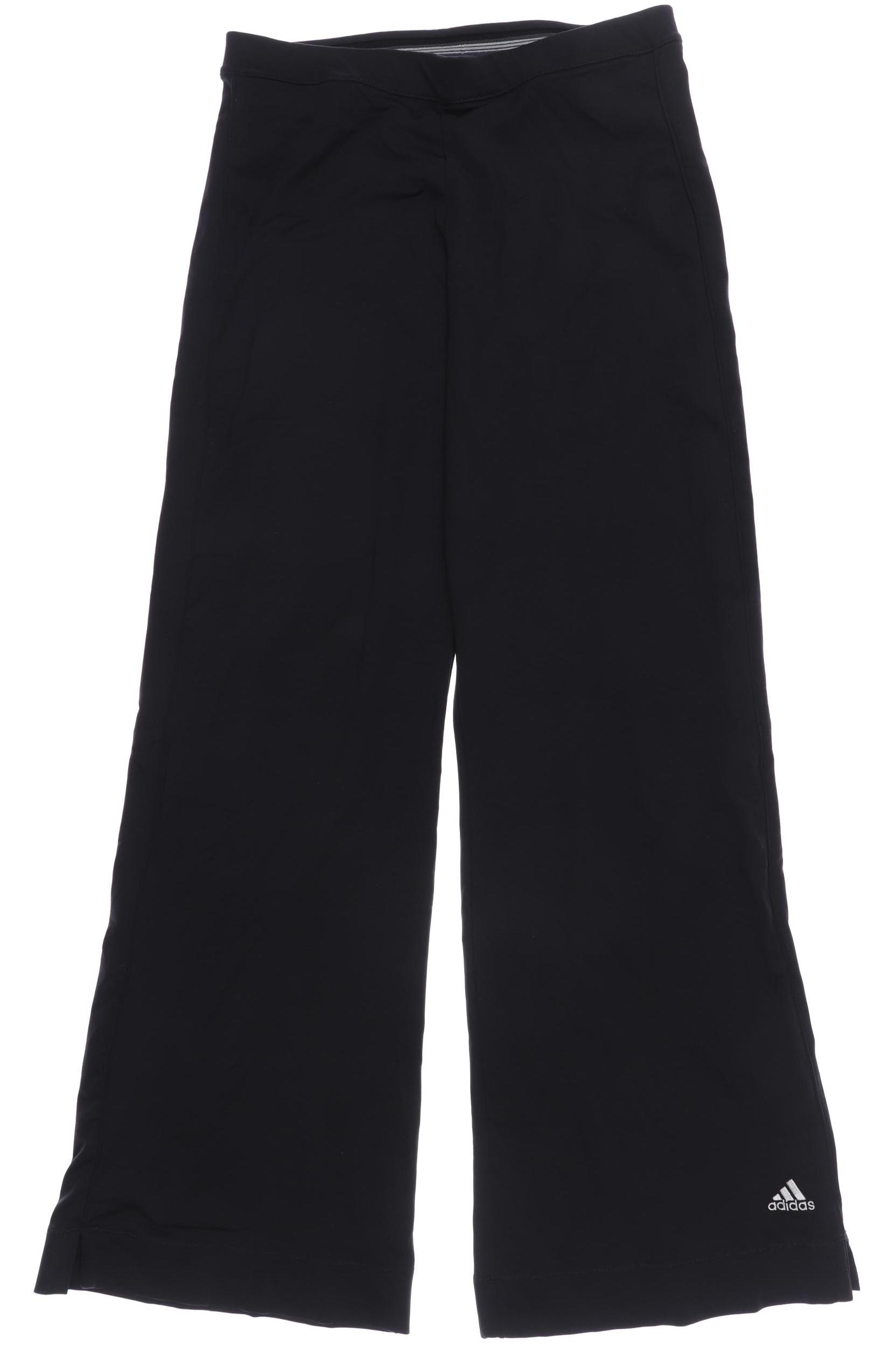 

adidas Damen Stoffhose, schwarz, Gr. 40
