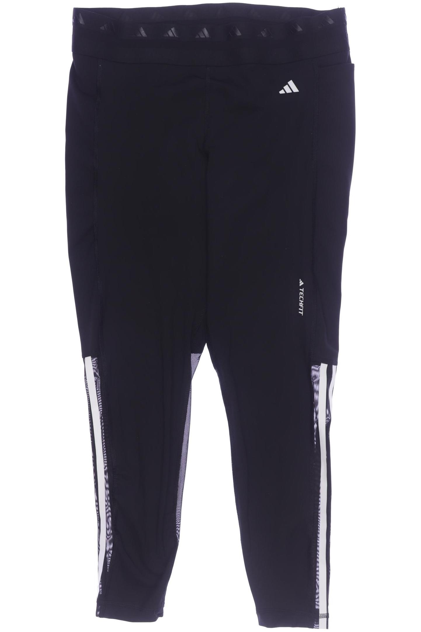 

adidas Damen Stoffhose, schwarz, Gr. 0