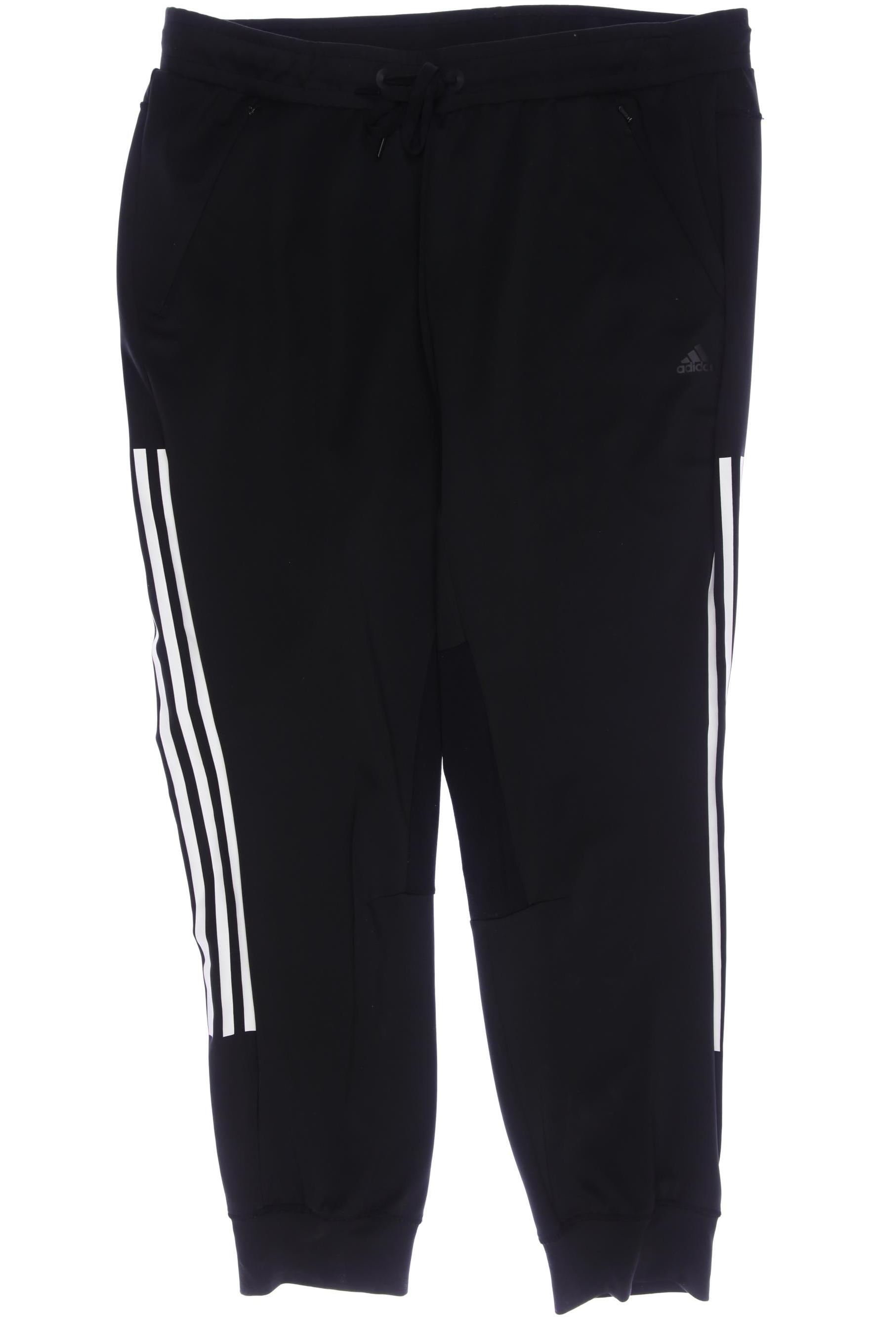 

adidas Damen Stoffhose, schwarz, Gr. 0