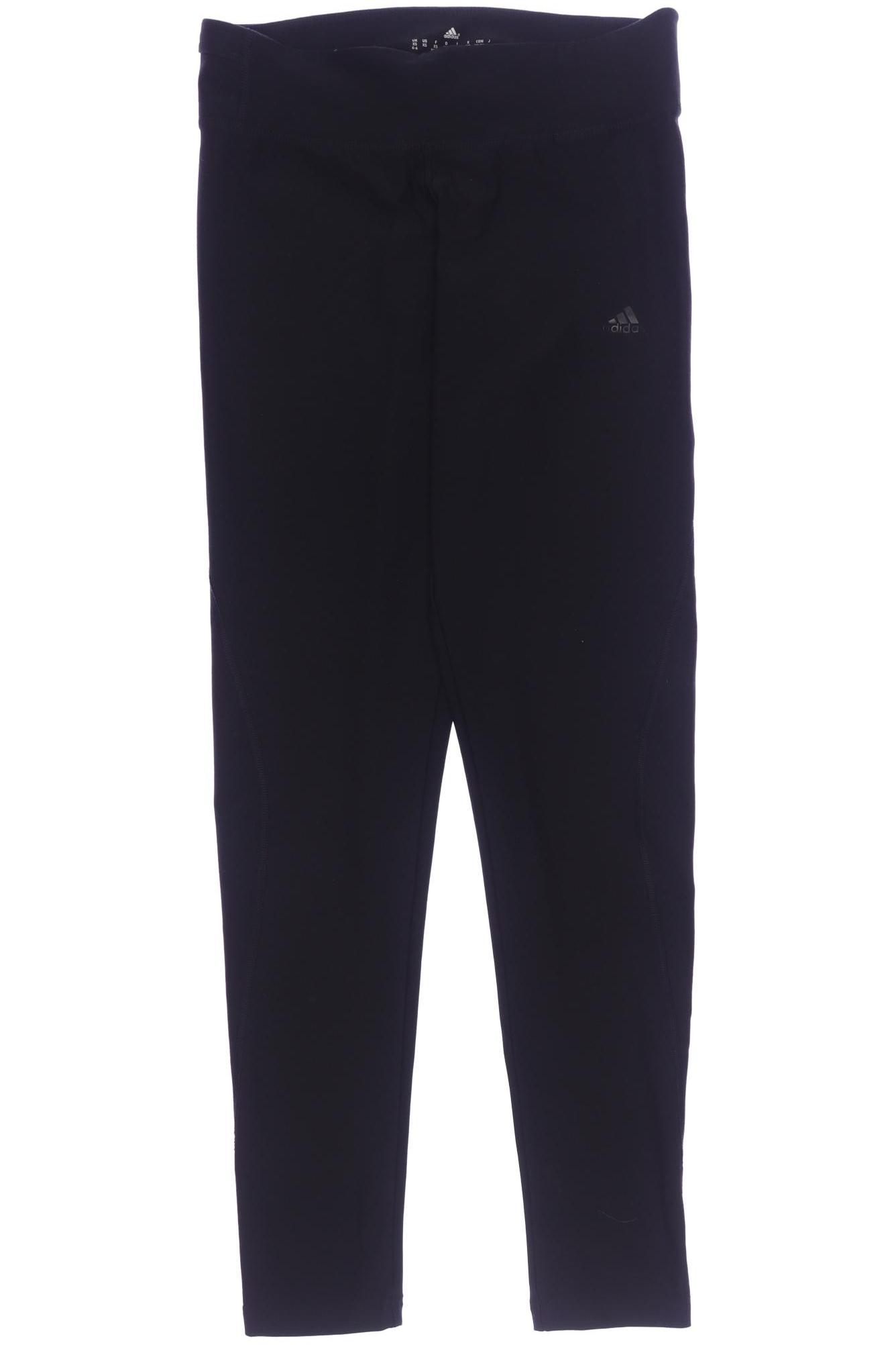 

adidas Damen Stoffhose, schwarz, Gr. 0