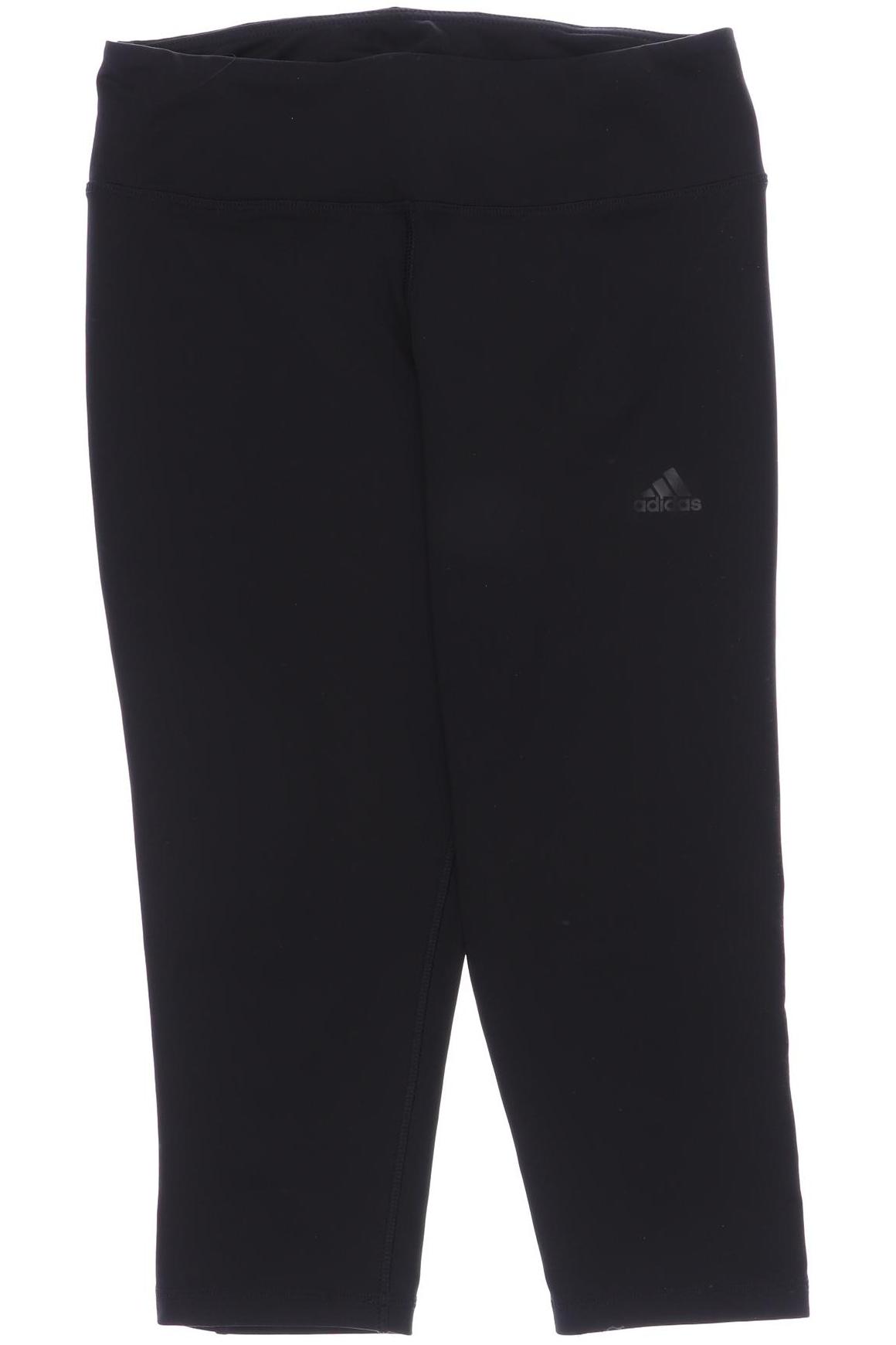 

adidas Damen Stoffhose, schwarz, Gr. 34