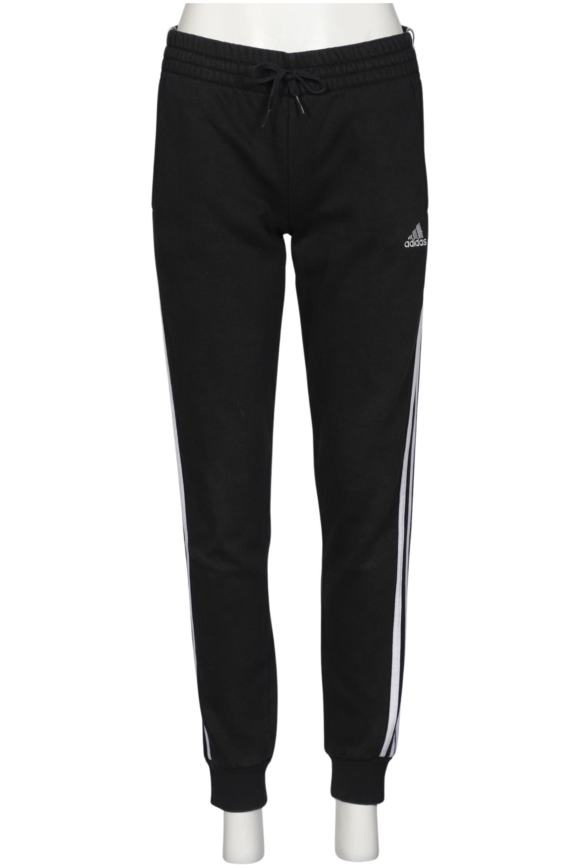 

adidas Damen Stoffhose, schwarz, Gr. 0