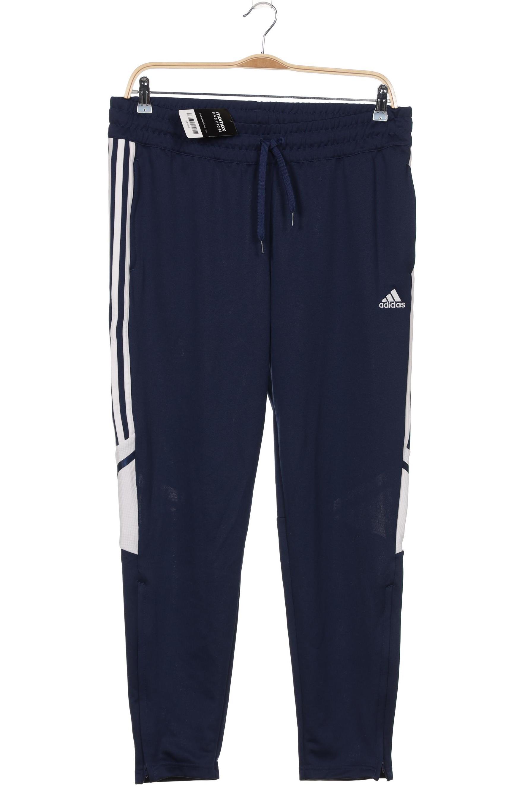 

adidas Damen Stoffhose, marineblau, Gr. 0