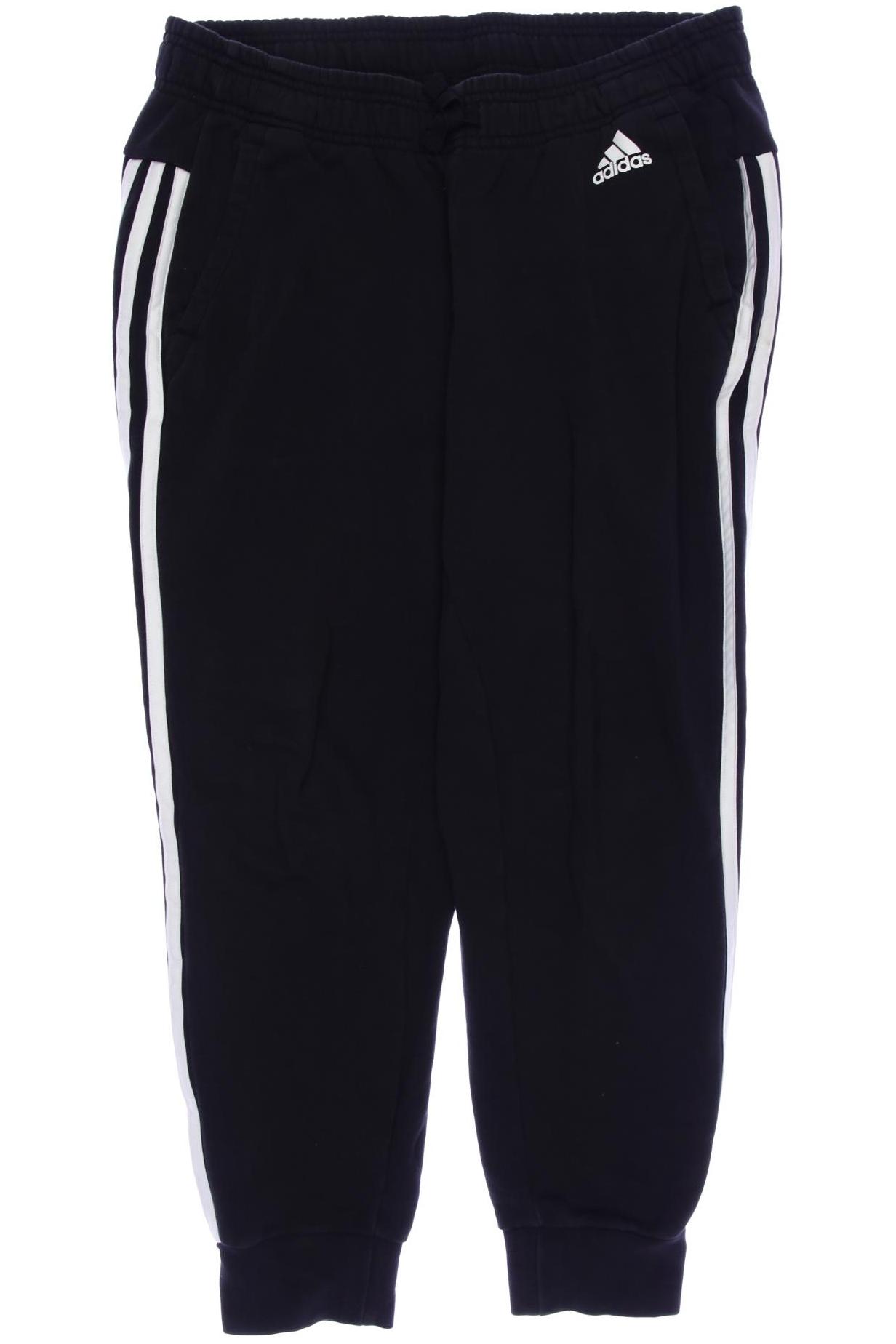 

adidas Damen Stoffhose, schwarz, Gr. 38