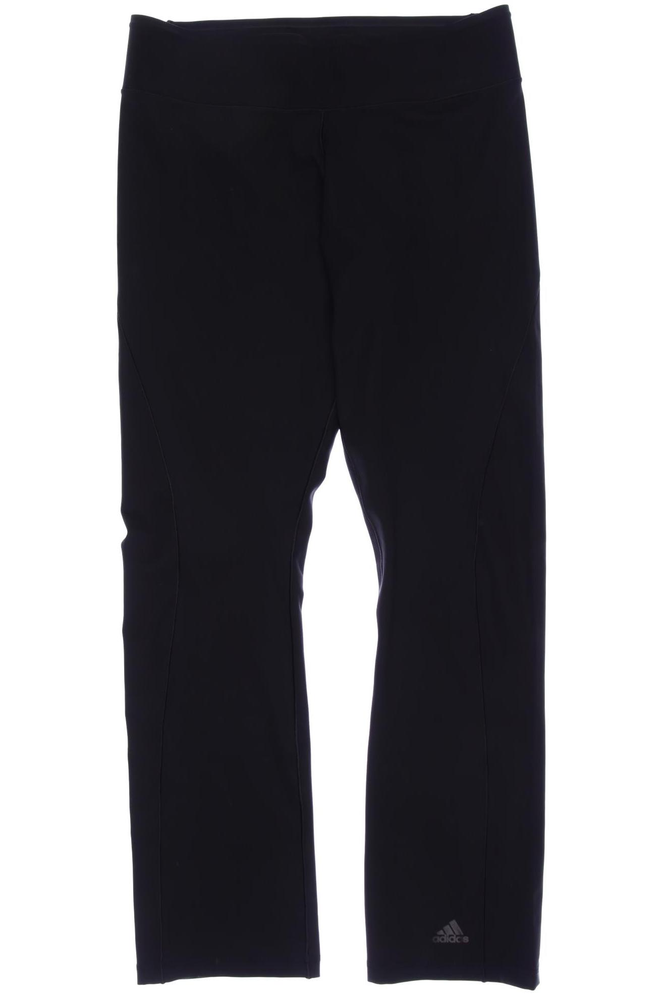 

adidas Damen Stoffhose, schwarz, Gr. 34
