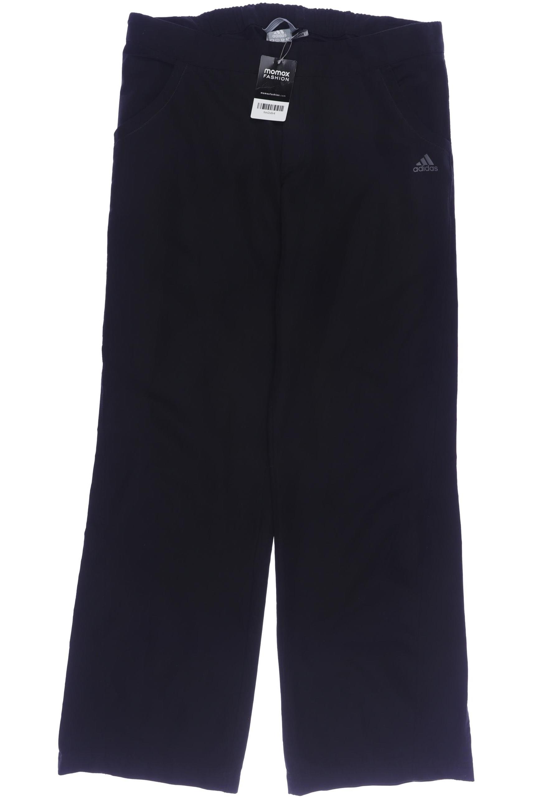 

adidas Damen Stoffhose, schwarz, Gr. 44