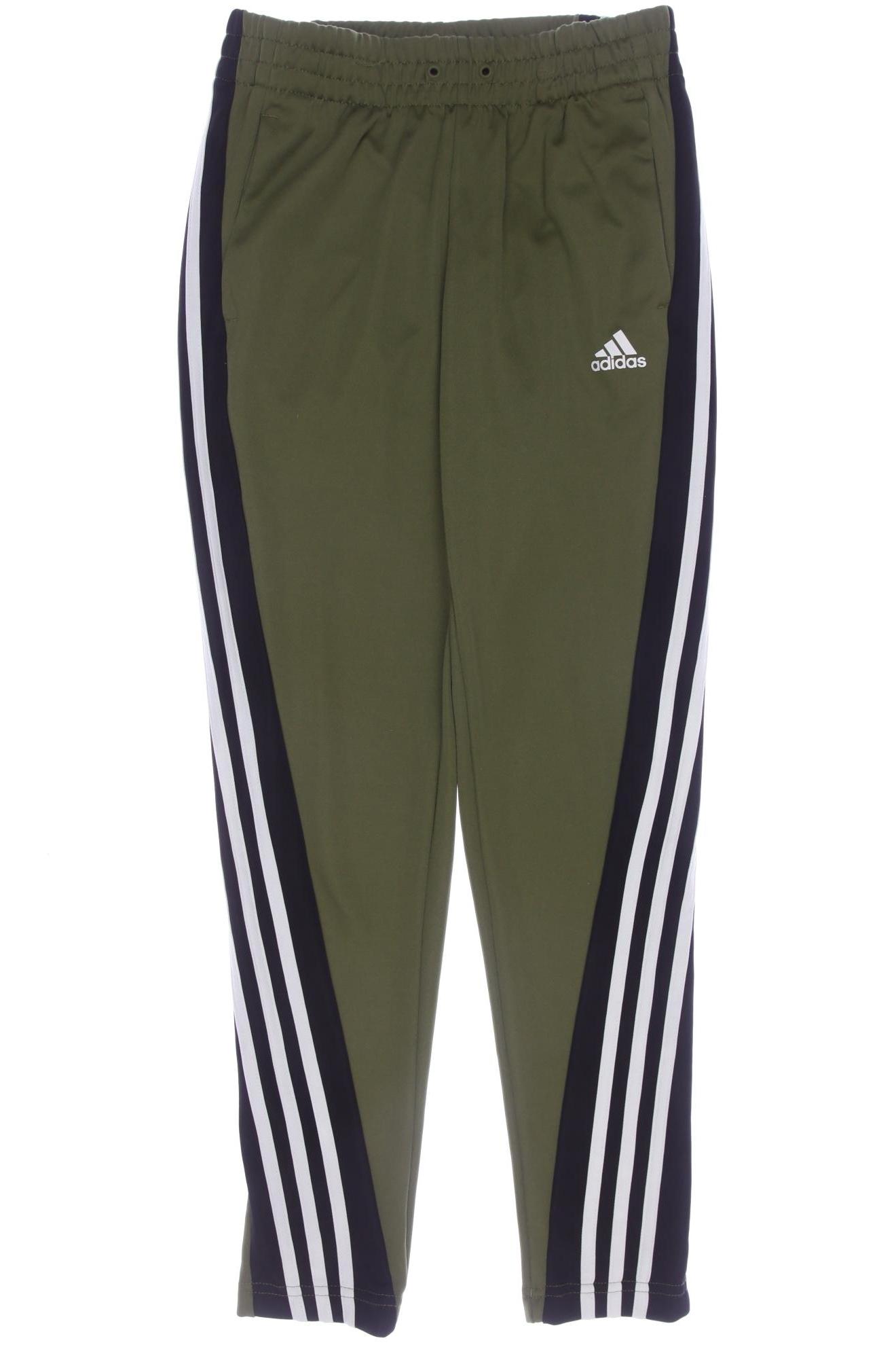 

adidas Damen Stoffhose, grün, Gr. 0